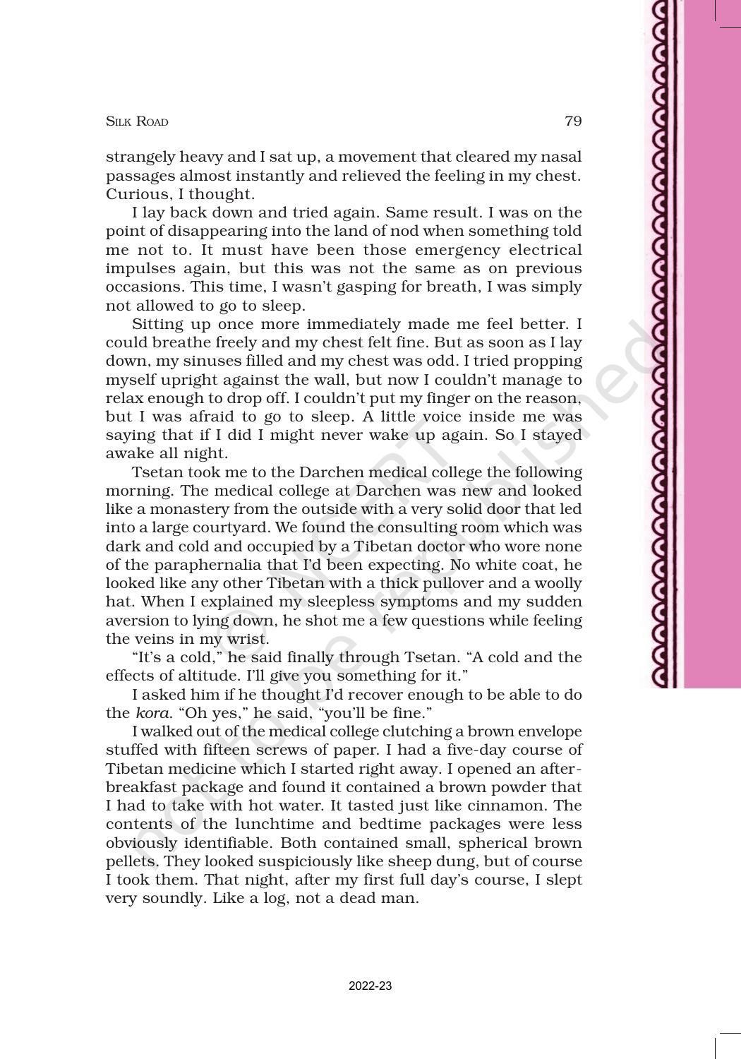 NCERT Book for Class 11 English Hornbill Chapter 8 Silk Road - Page 6