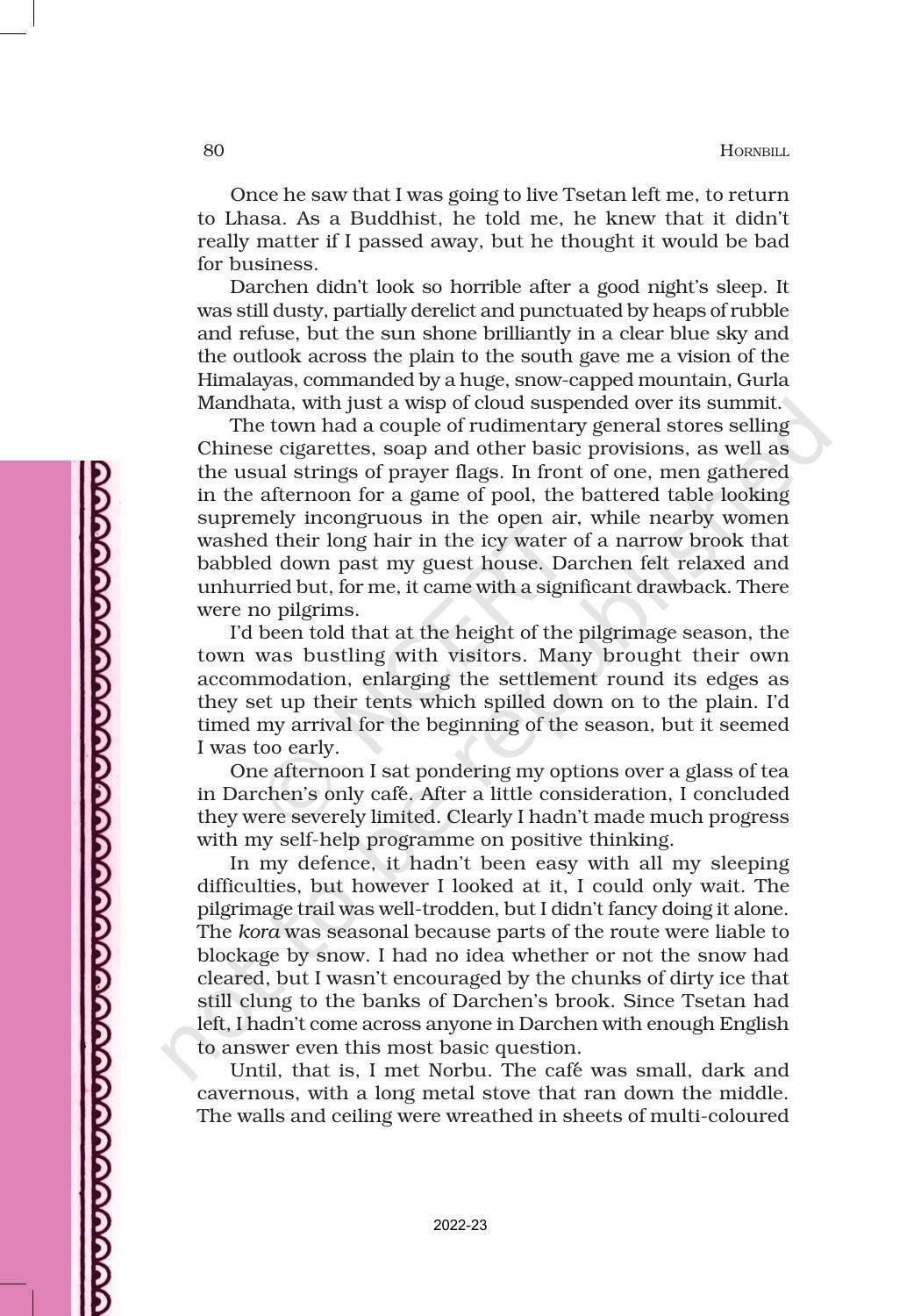 NCERT Book for Class 11 English Hornbill Chapter 8 Silk Road - Page 7