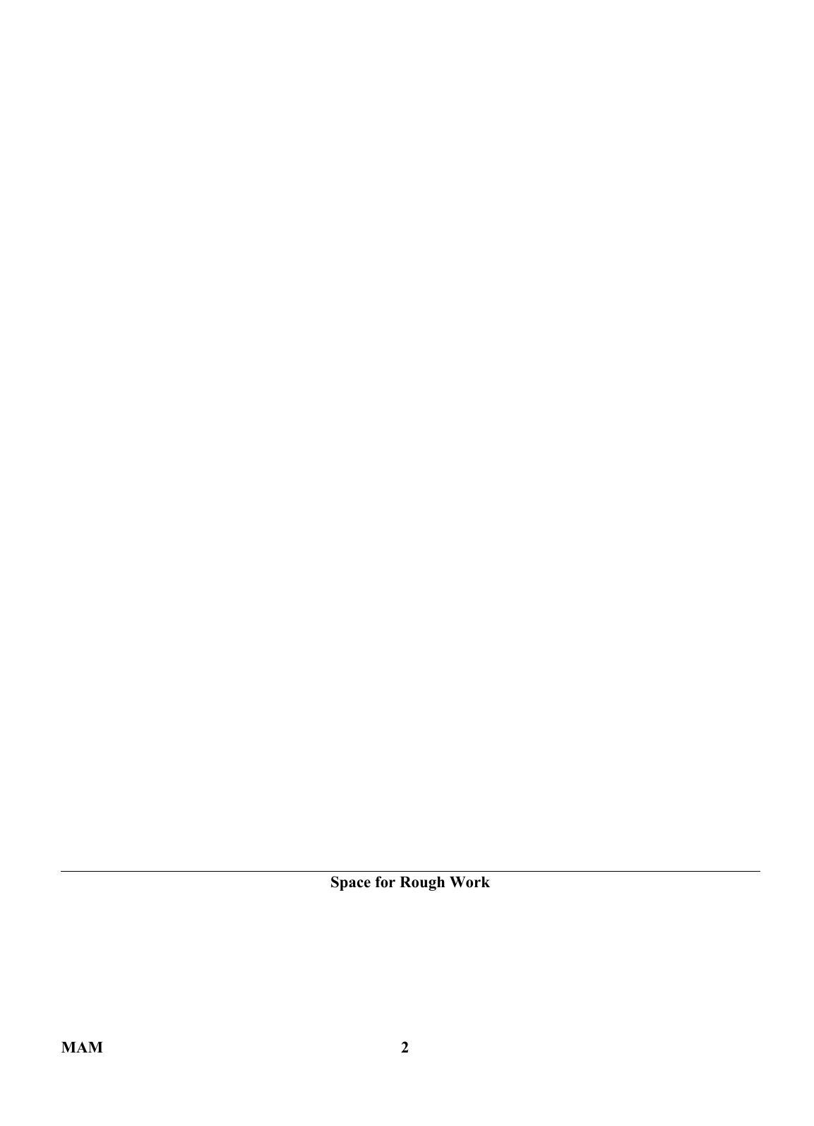 OJEE 2013 MAM Question Paper - Page 1