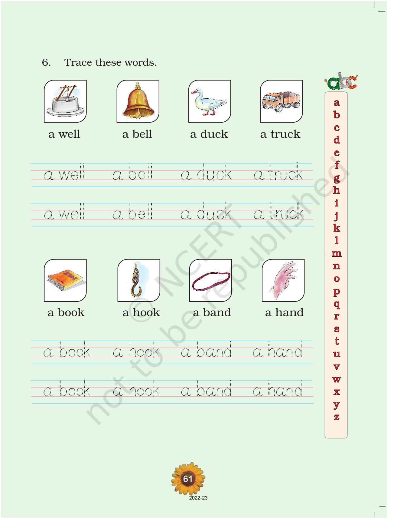 NCERT Book for Class 1 English (Raindrop):Unit 15-Left And Right - Page 6