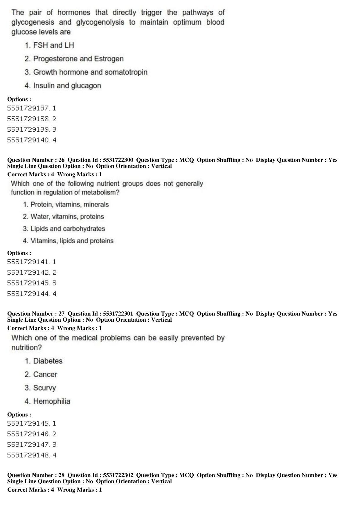 ICAR AIEEA PG 2019 HOME SCIENCE Question Paper - Page 10