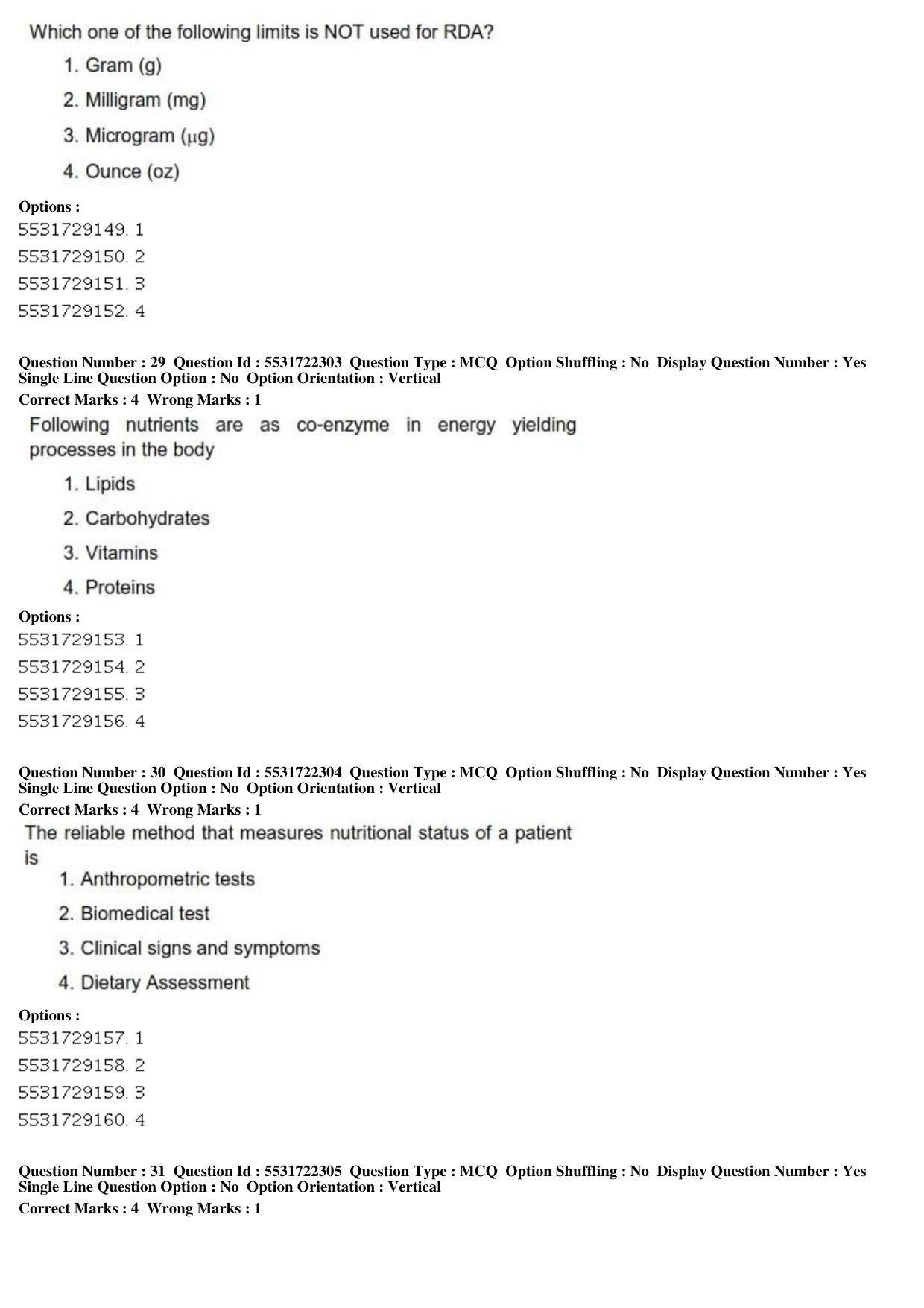 ICAR AIEEA PG 2019 HOME SCIENCE Question Paper - Page 11
