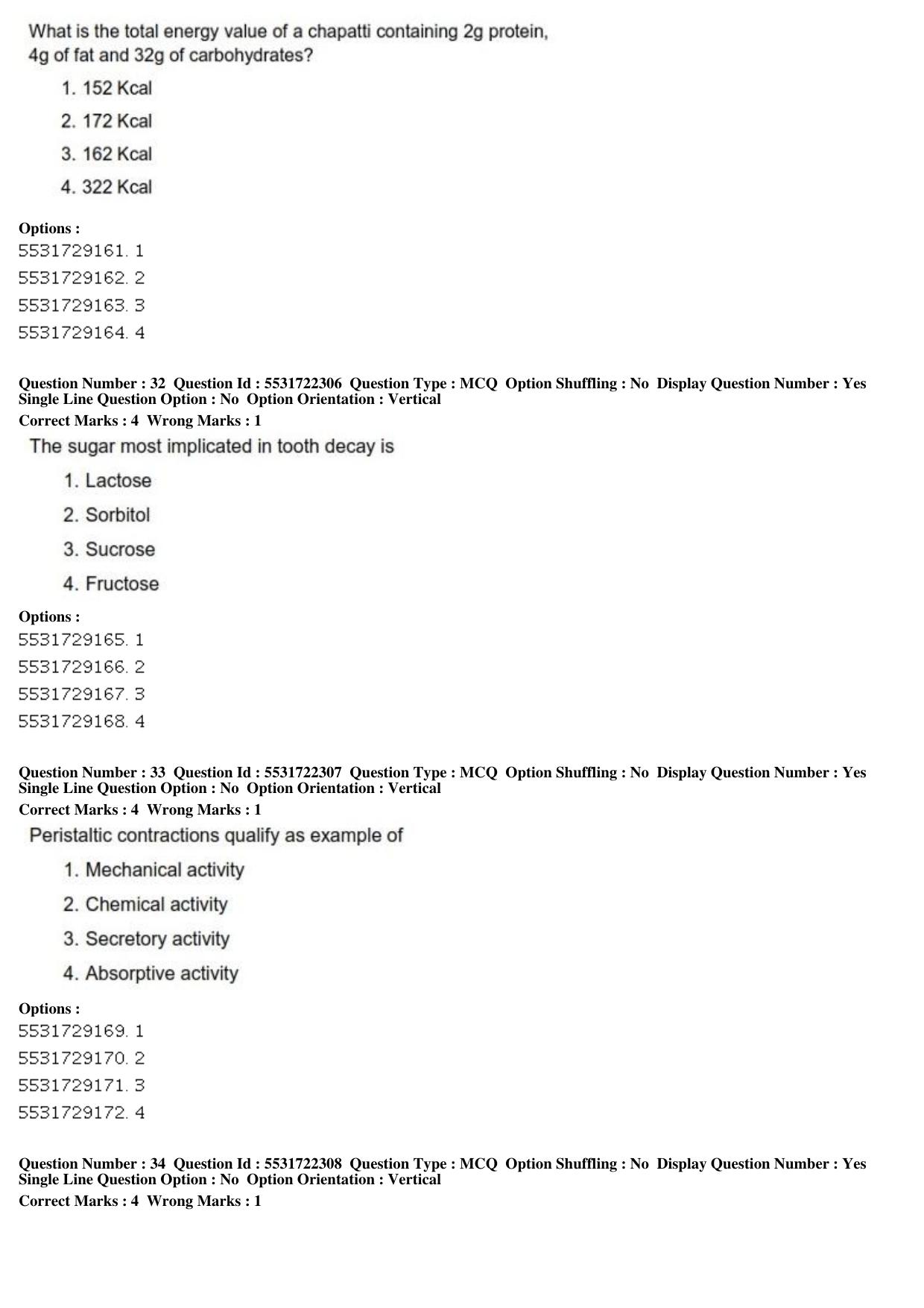 ICAR AIEEA PG 2019 HOME SCIENCE Question Paper - Page 12
