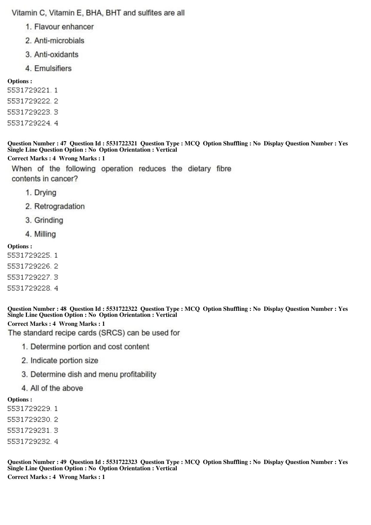 ICAR AIEEA PG 2019 HOME SCIENCE Question Paper - Page 17