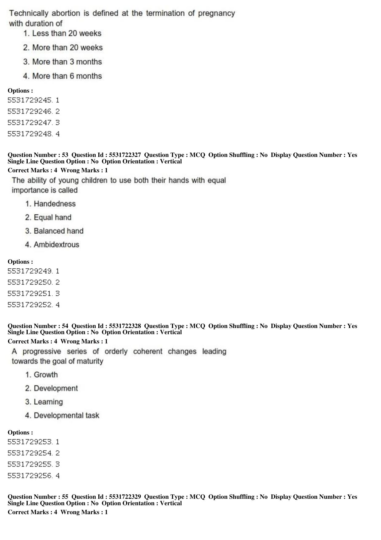 ICAR AIEEA PG 2019 HOME SCIENCE Question Paper - Page 19
