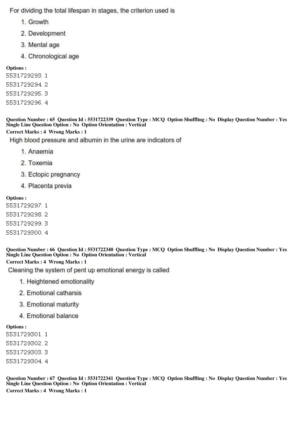 ICAR AIEEA PG 2019 HOME SCIENCE Question Paper - Page 23