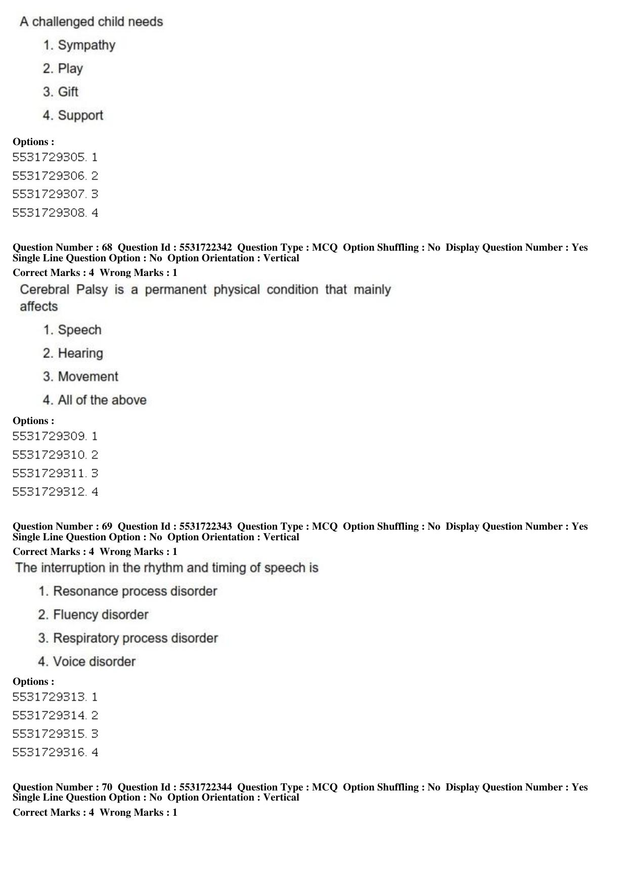 ICAR AIEEA PG 2019 HOME SCIENCE Question Paper - Page 24