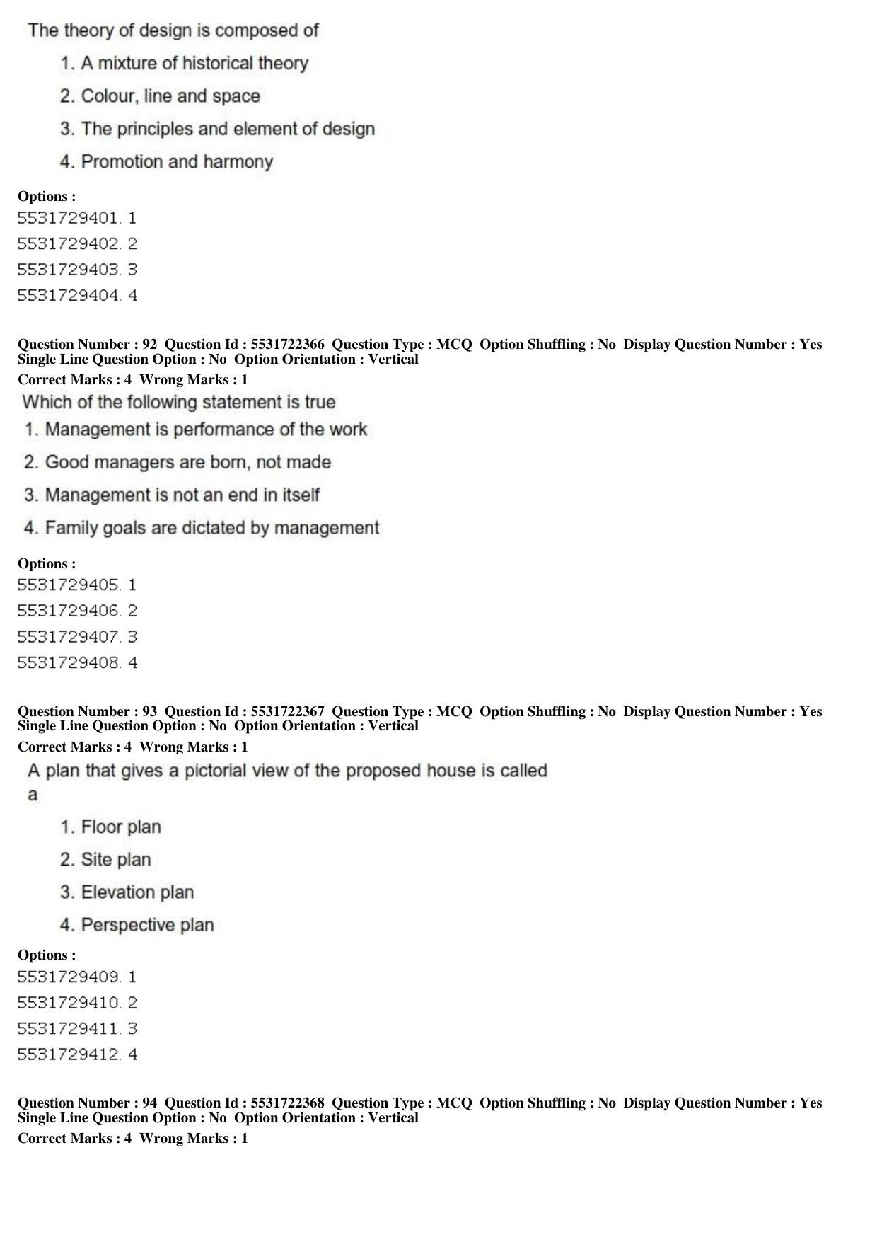 ICAR AIEEA PG 2019 HOME SCIENCE Question Paper - Page 32