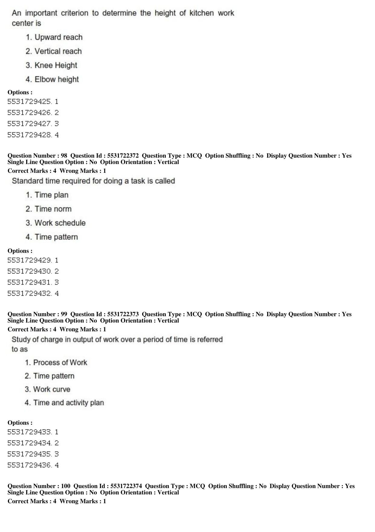 ICAR AIEEA PG 2019 HOME SCIENCE Question Paper - Page 34
