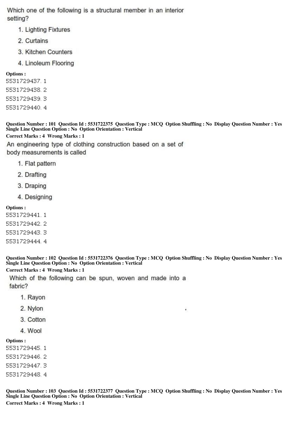 ICAR AIEEA PG 2019 HOME SCIENCE Question Paper - Page 35