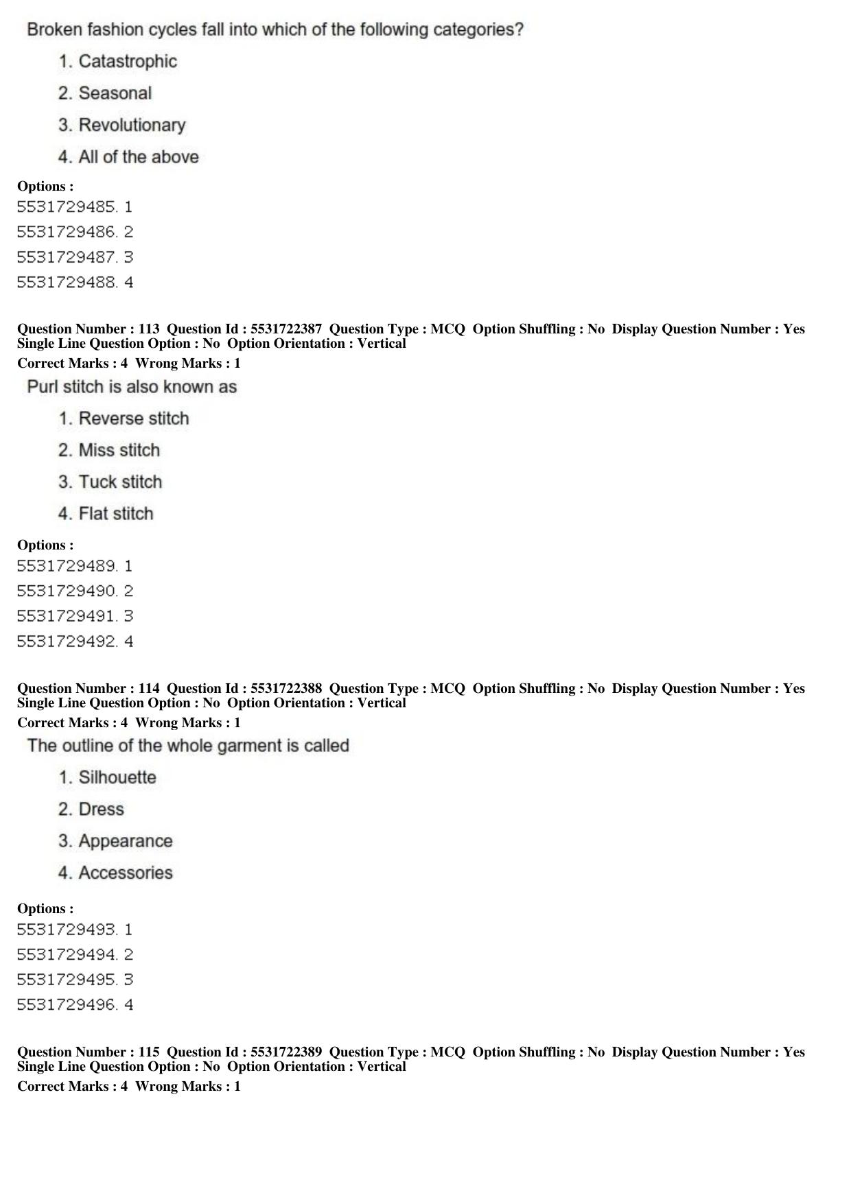ICAR AIEEA PG 2019 HOME SCIENCE Question Paper - Page 39