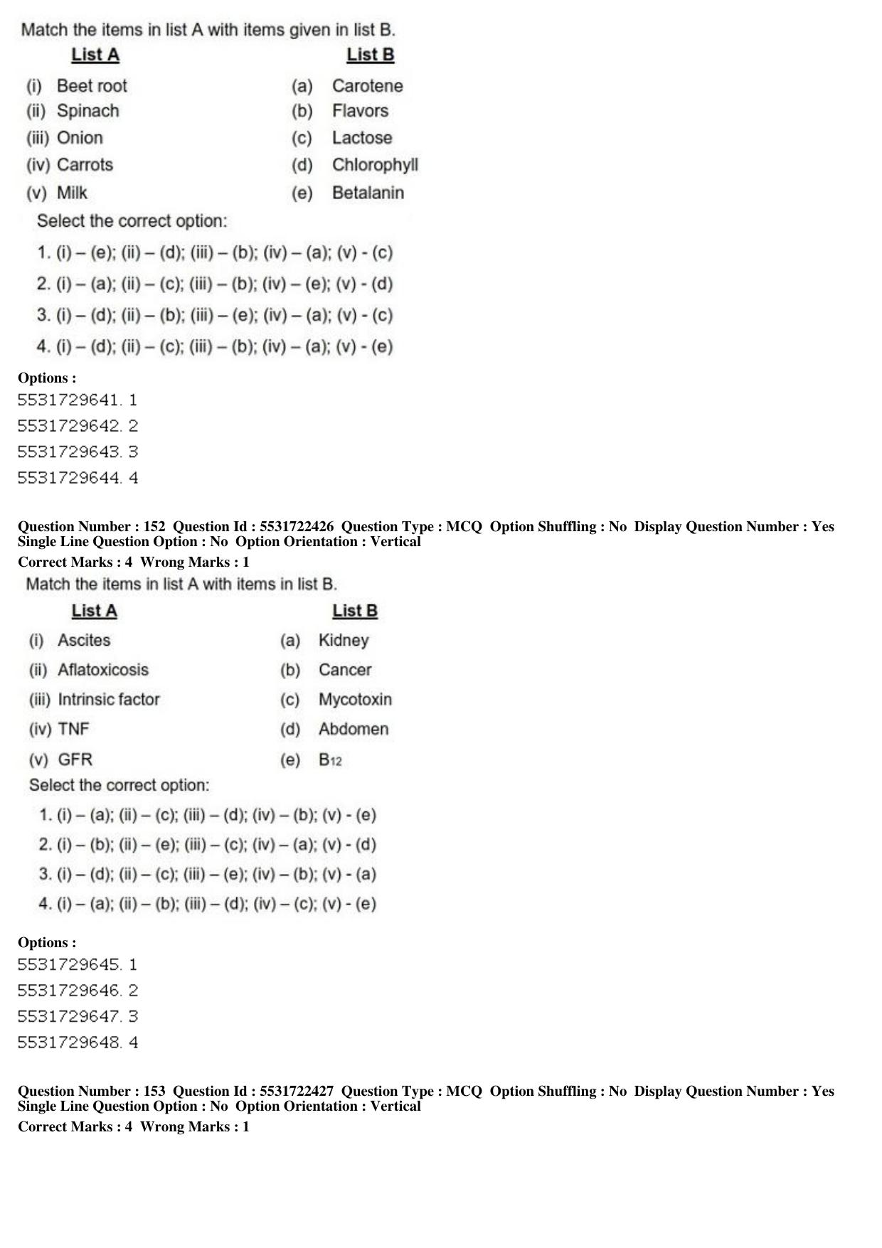 ICAR AIEEA PG 2019 HOME SCIENCE Question Paper - Page 52