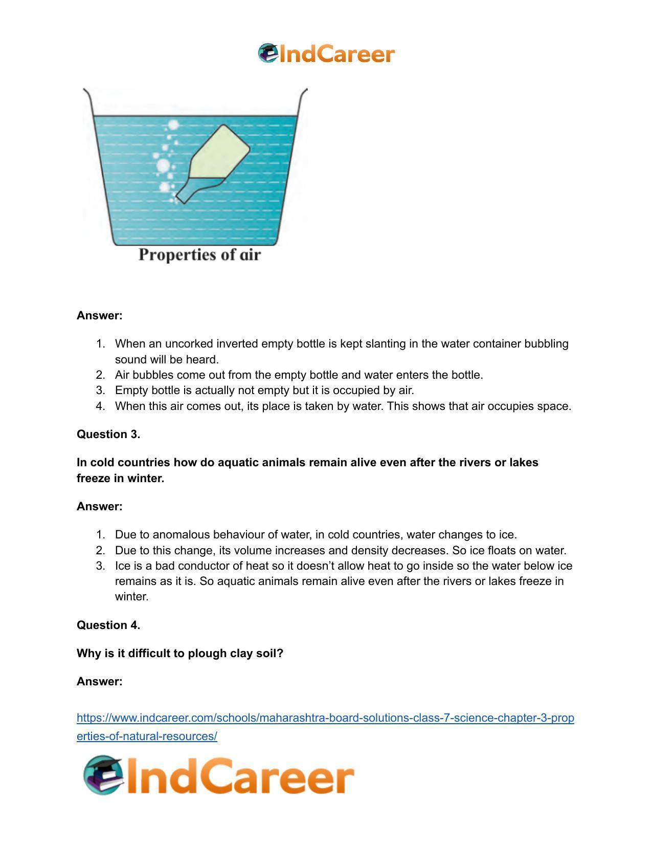 Maharashtra Board Solutions Class 7-Science: Chapter 3- Properties of Natural Resources - Page 24