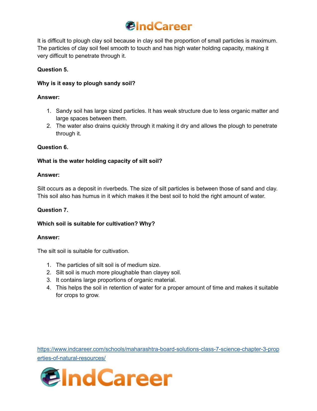 Maharashtra Board Solutions Class 7-Science: Chapter 3- Properties of Natural Resources - Page 25