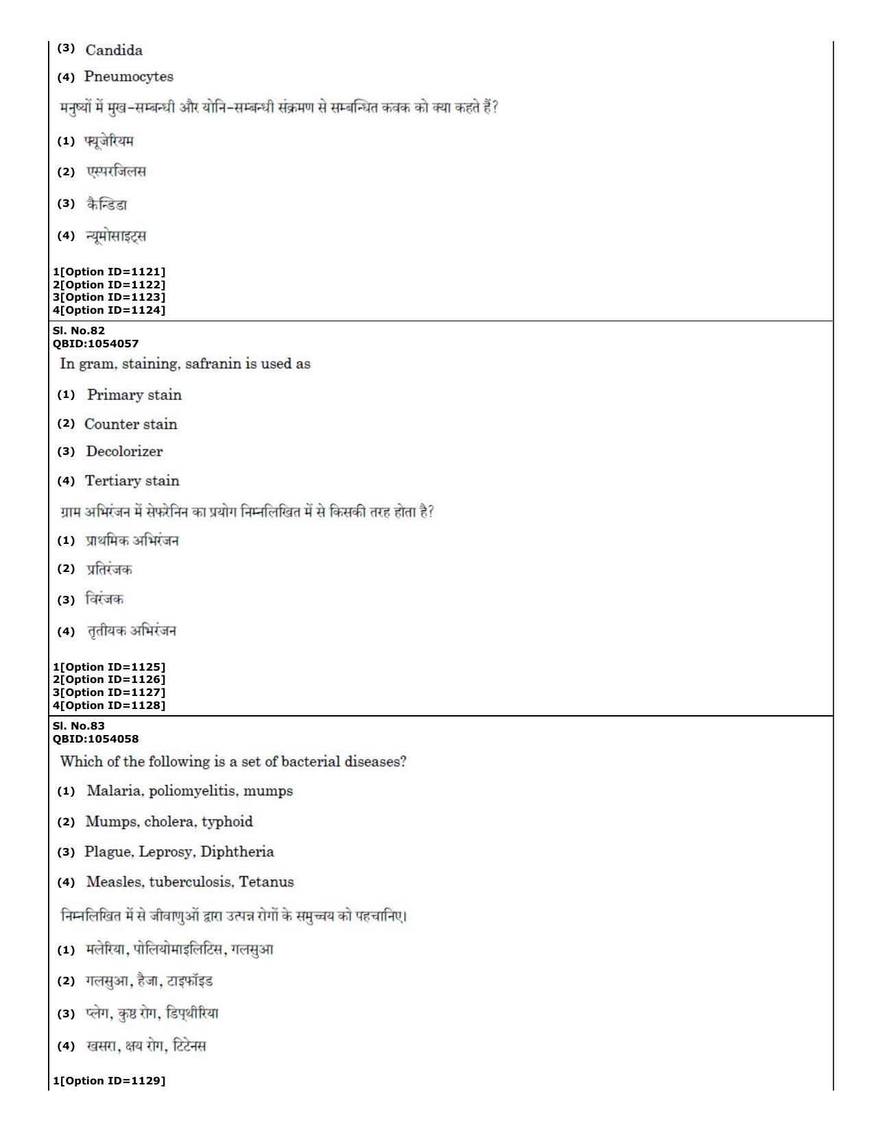 CUET (PG) 2022: PGQP50 B. Nanoscience II – M.Sc (01-09-2022) Question Paper - Page 38