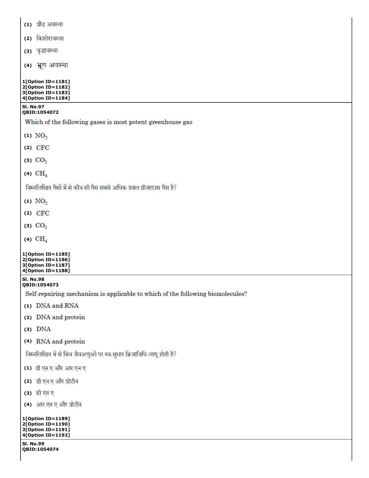 CUET (PG) 2022: PGQP50 B. Nanoscience II – M.Sc (01-09-2022) Question Paper - Page 44