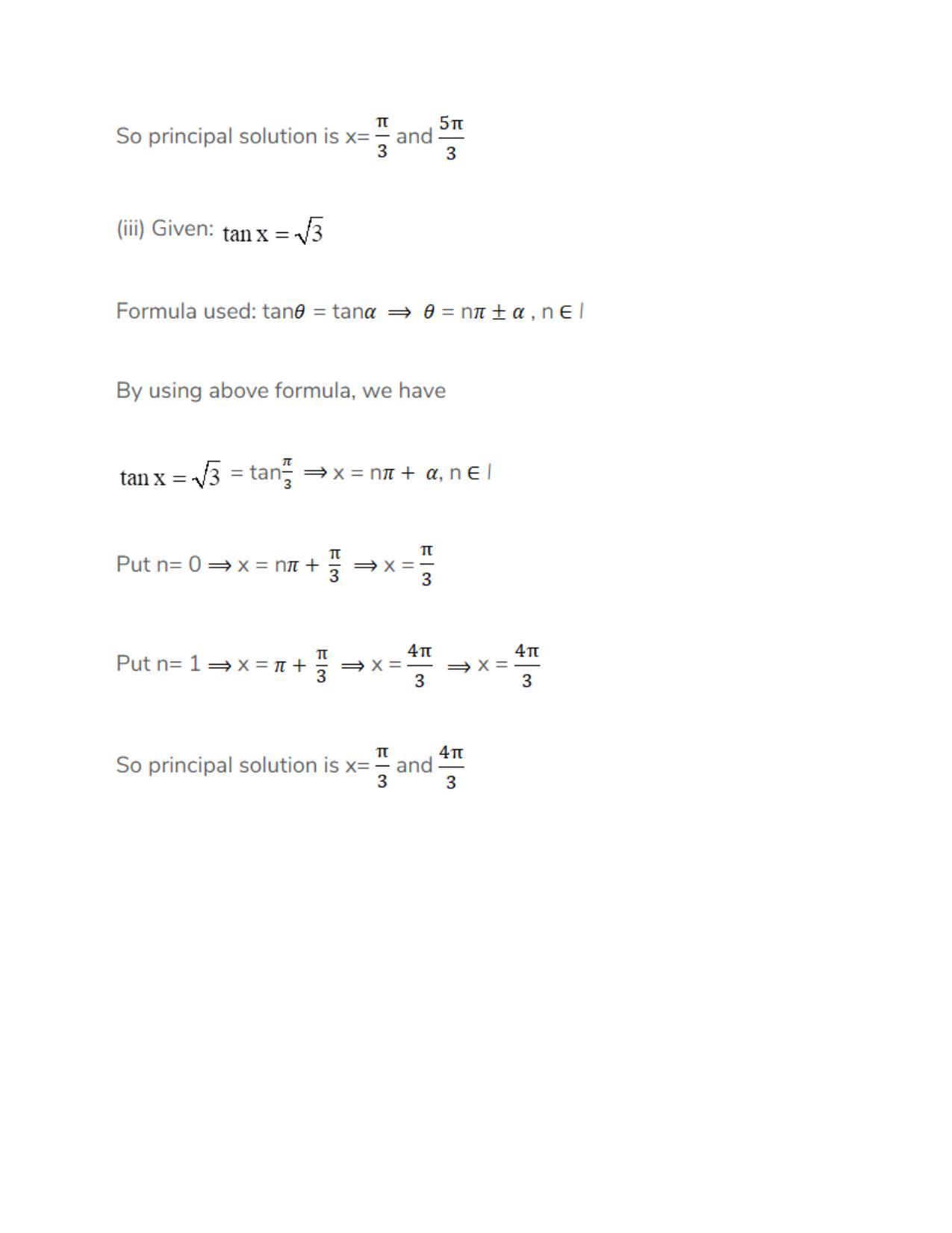 Chapter 17: Trigonometric Equations: RS Aggarwal Class 11 Solutions - Page 4