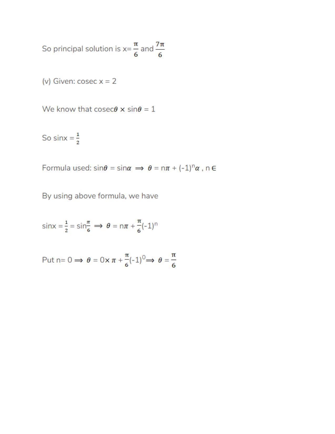 Chapter 17: Trigonometric Equations: RS Aggarwal Class 11 Solutions - Page 6