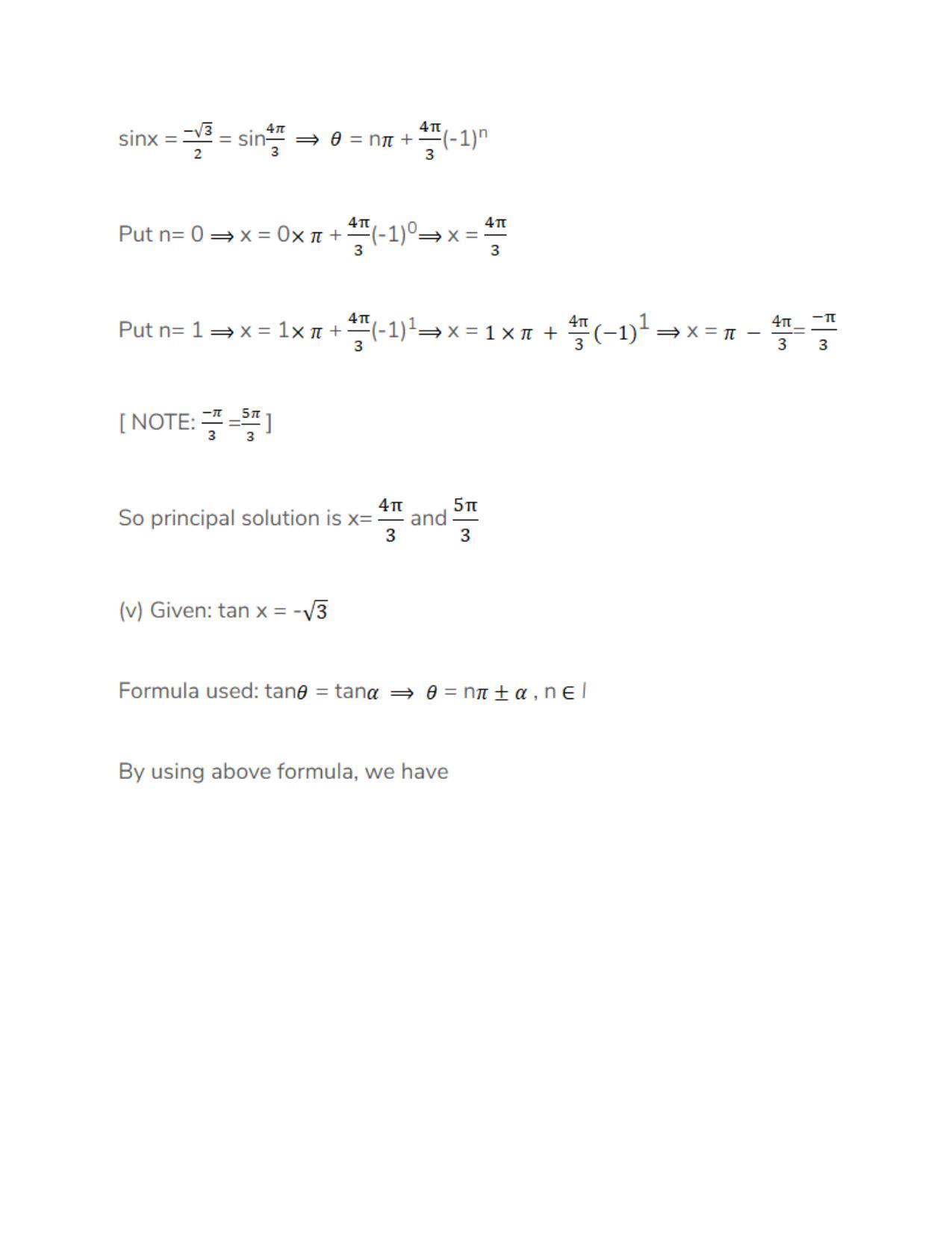 Chapter 17: Trigonometric Equations: RS Aggarwal Class 11 Solutions - Page 13