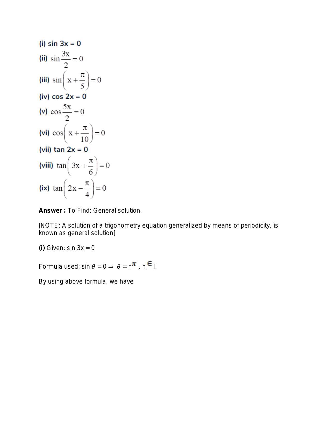 Chapter 17: Trigonometric Equations: RS Aggarwal Class 11 Solutions - Page 16