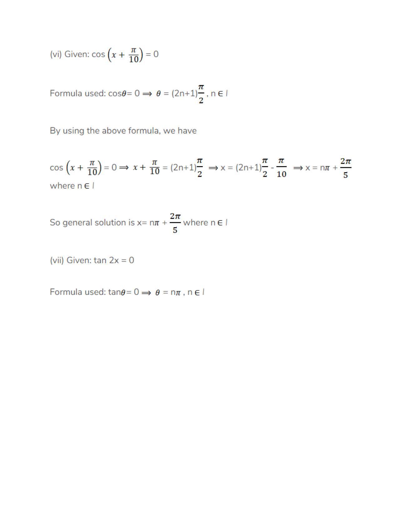 Chapter 17: Trigonometric Equations: RS Aggarwal Class 11 Solutions - Page 20