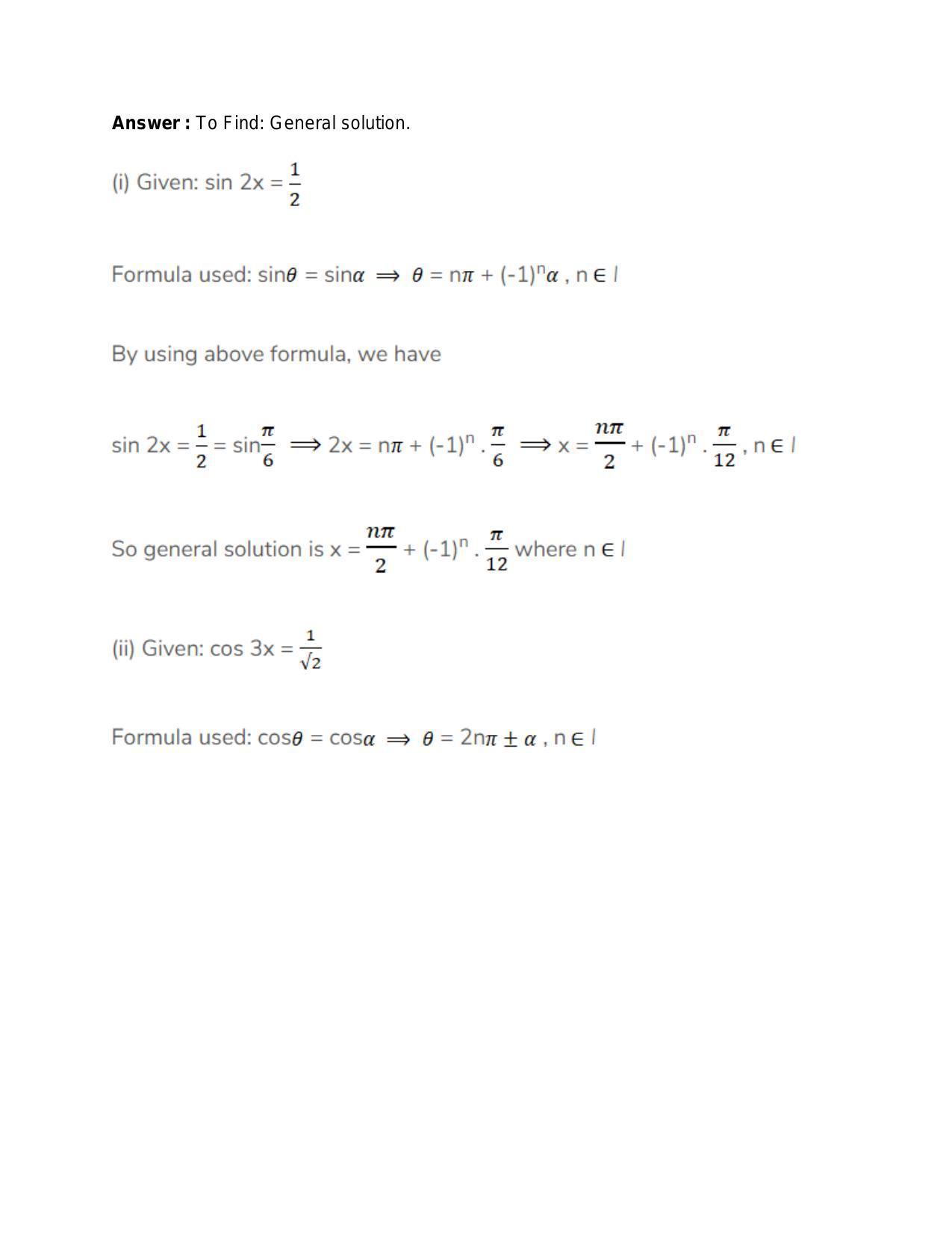 Chapter 17: Trigonometric Equations: RS Aggarwal Class 11 Solutions - Page 27