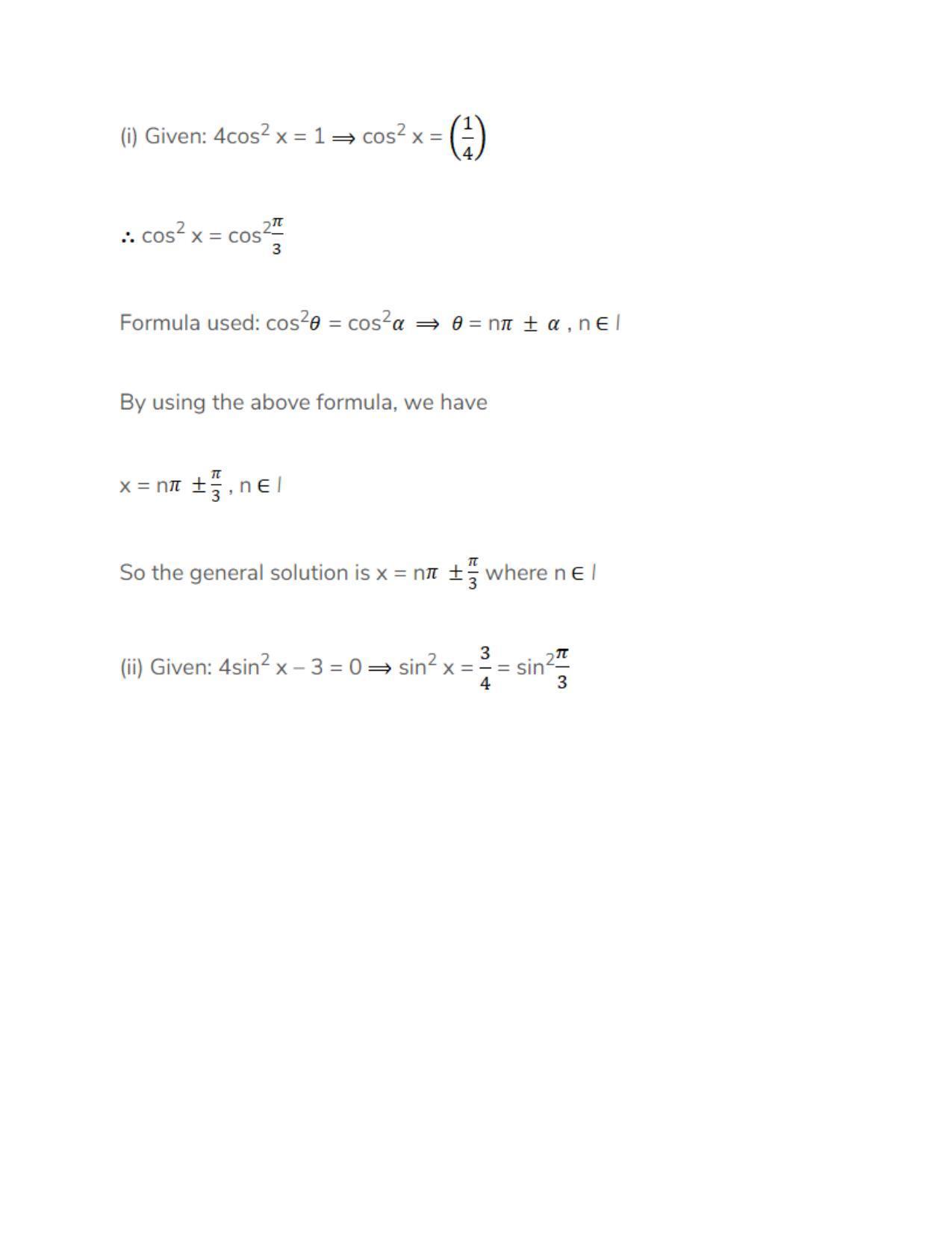 Chapter 17: Trigonometric Equations: RS Aggarwal Class 11 Solutions - Page 32