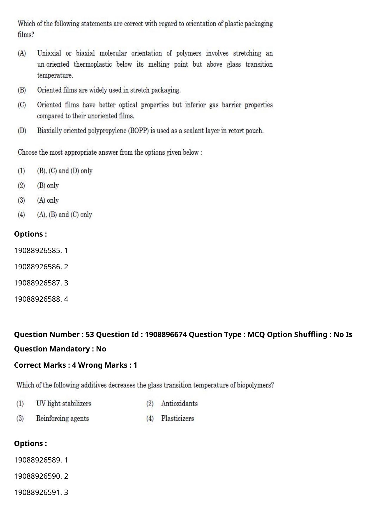 ICAR AIEEA PG 2021 DAIRY TECHNOLOGY Question Paper - Page 35