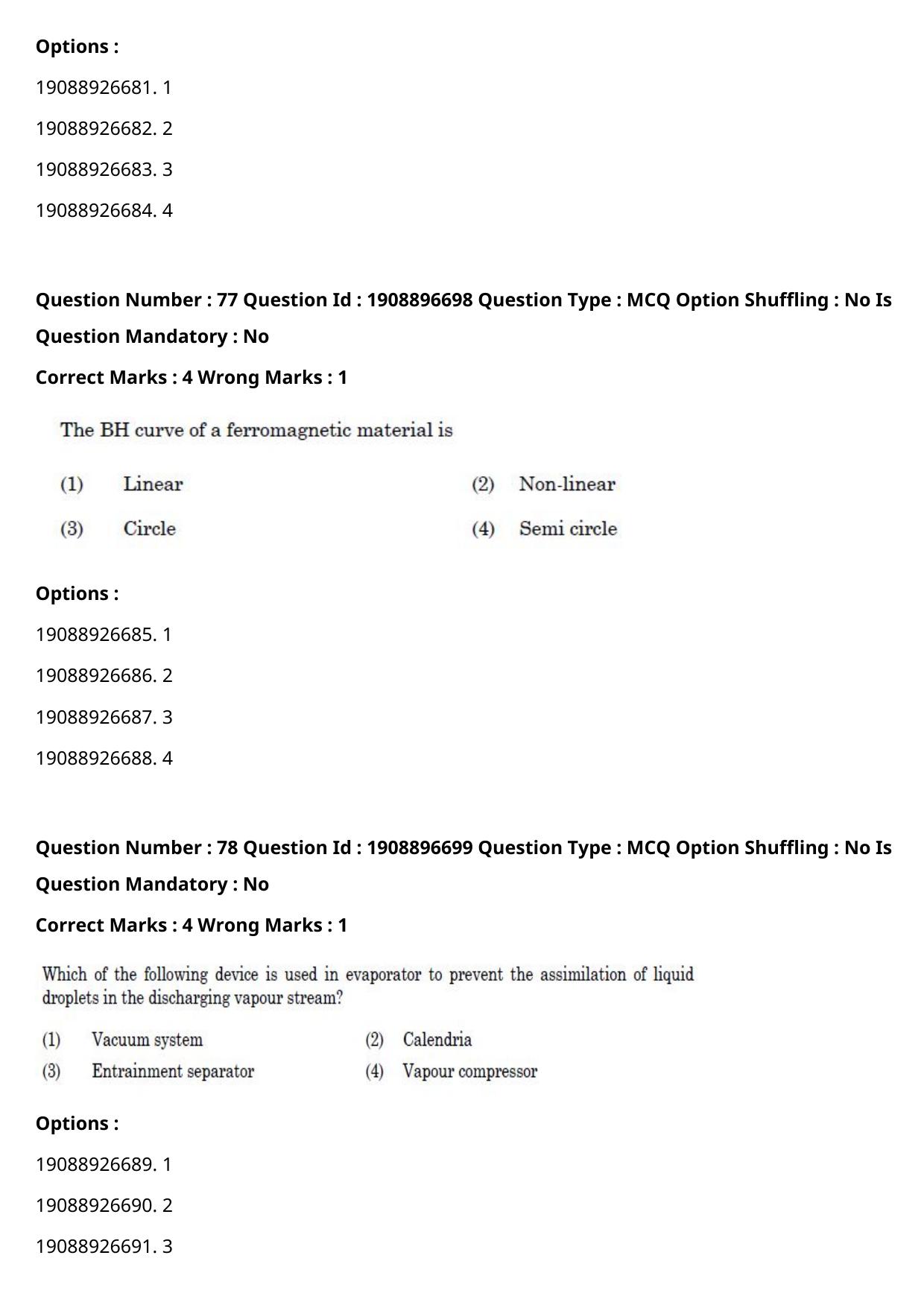 ICAR AIEEA PG 2021 DAIRY TECHNOLOGY Question Paper - Page 49