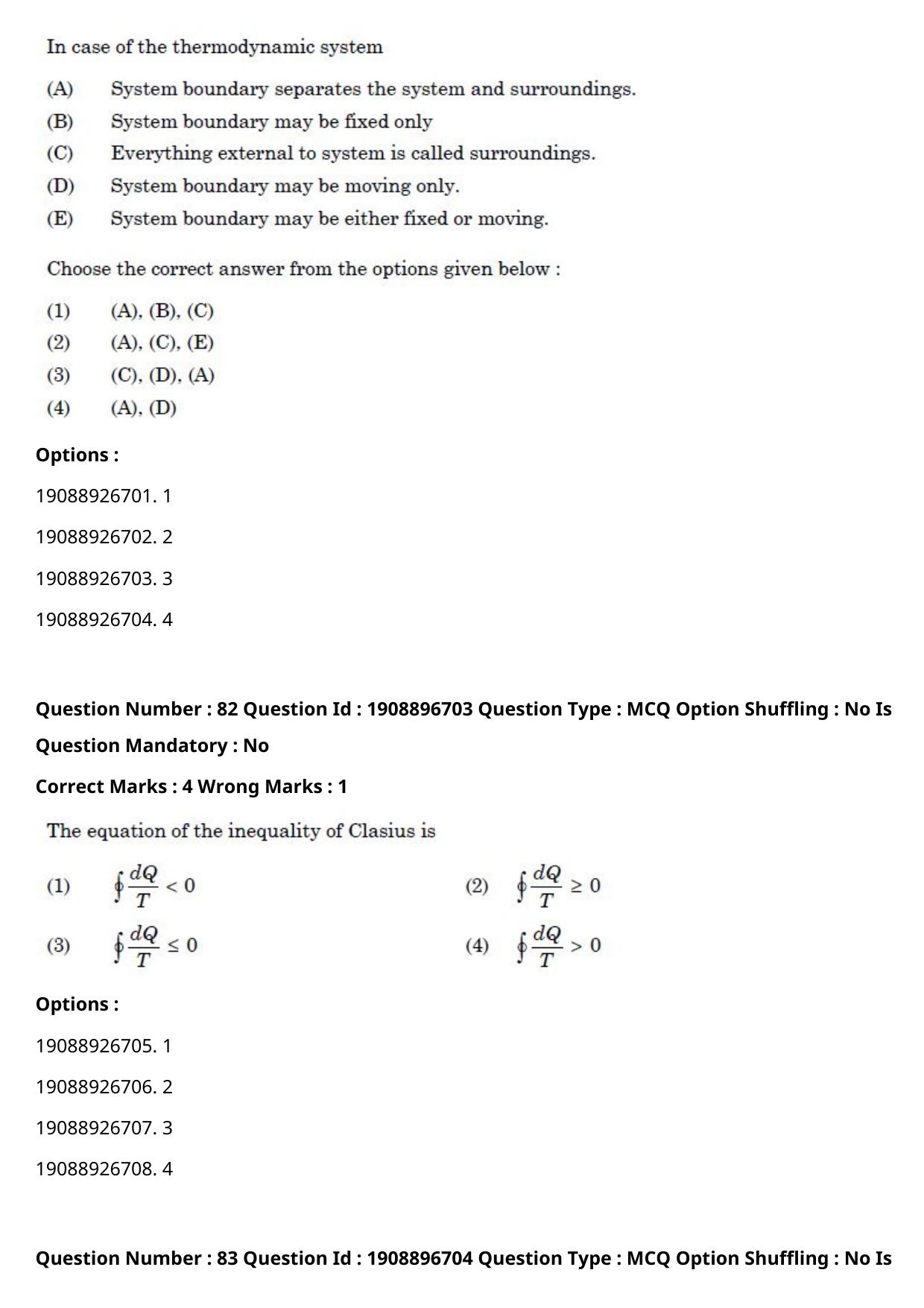 ICAR AIEEA PG 2021 DAIRY TECHNOLOGY Question Paper - Page 51