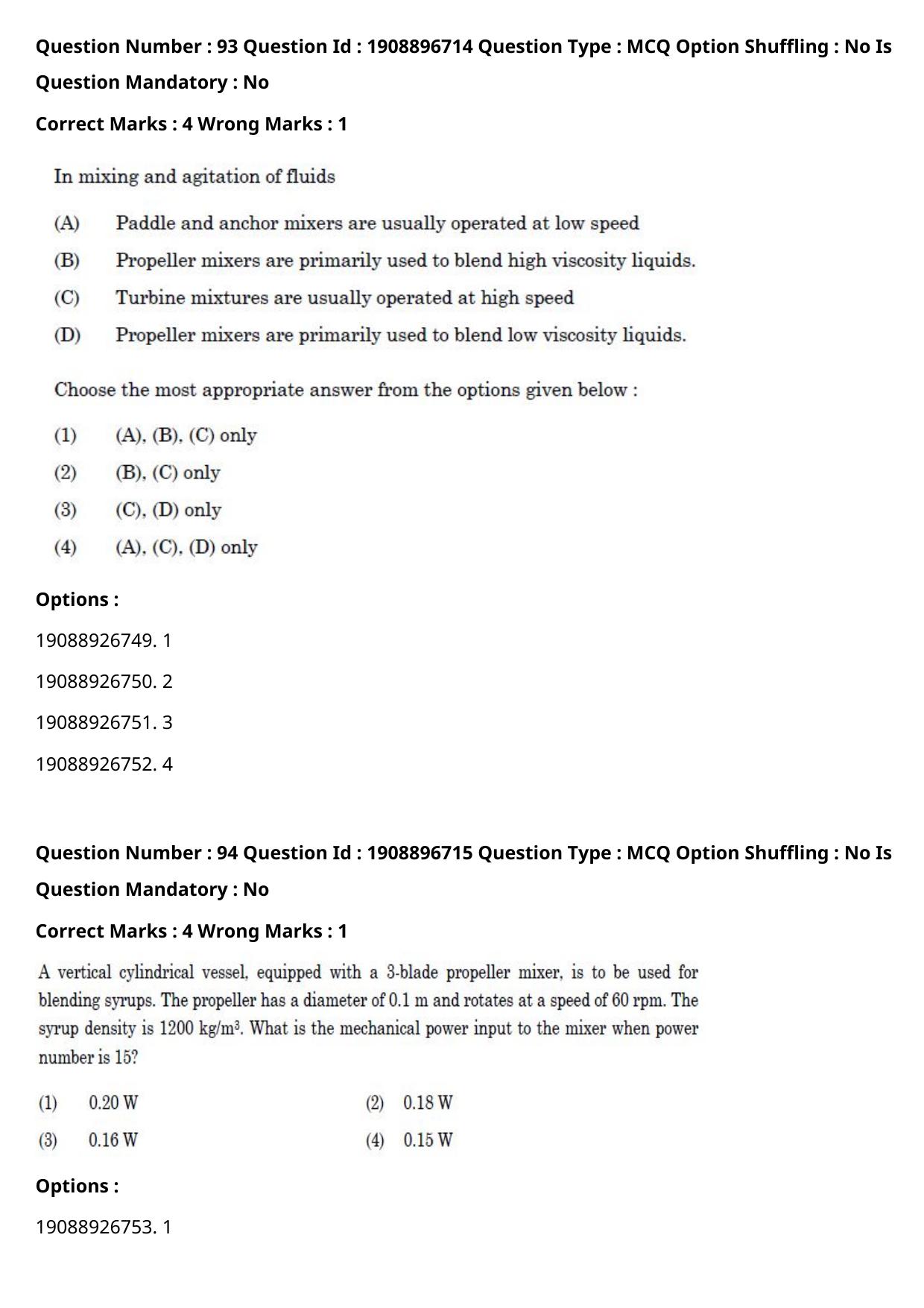 ICAR AIEEA PG 2021 DAIRY TECHNOLOGY Question Paper - Page 59