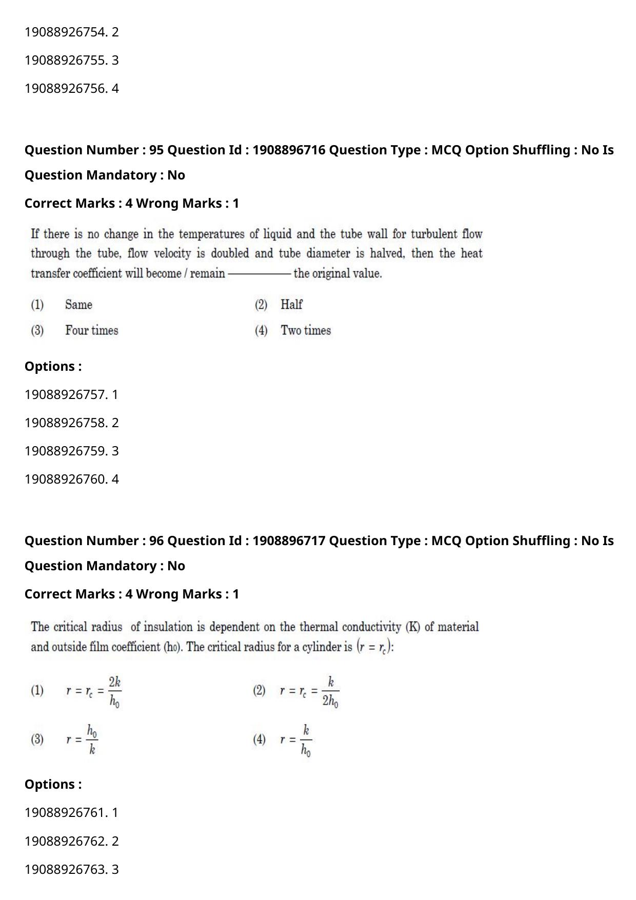 ICAR AIEEA PG 2021 DAIRY TECHNOLOGY Question Paper - Page 60