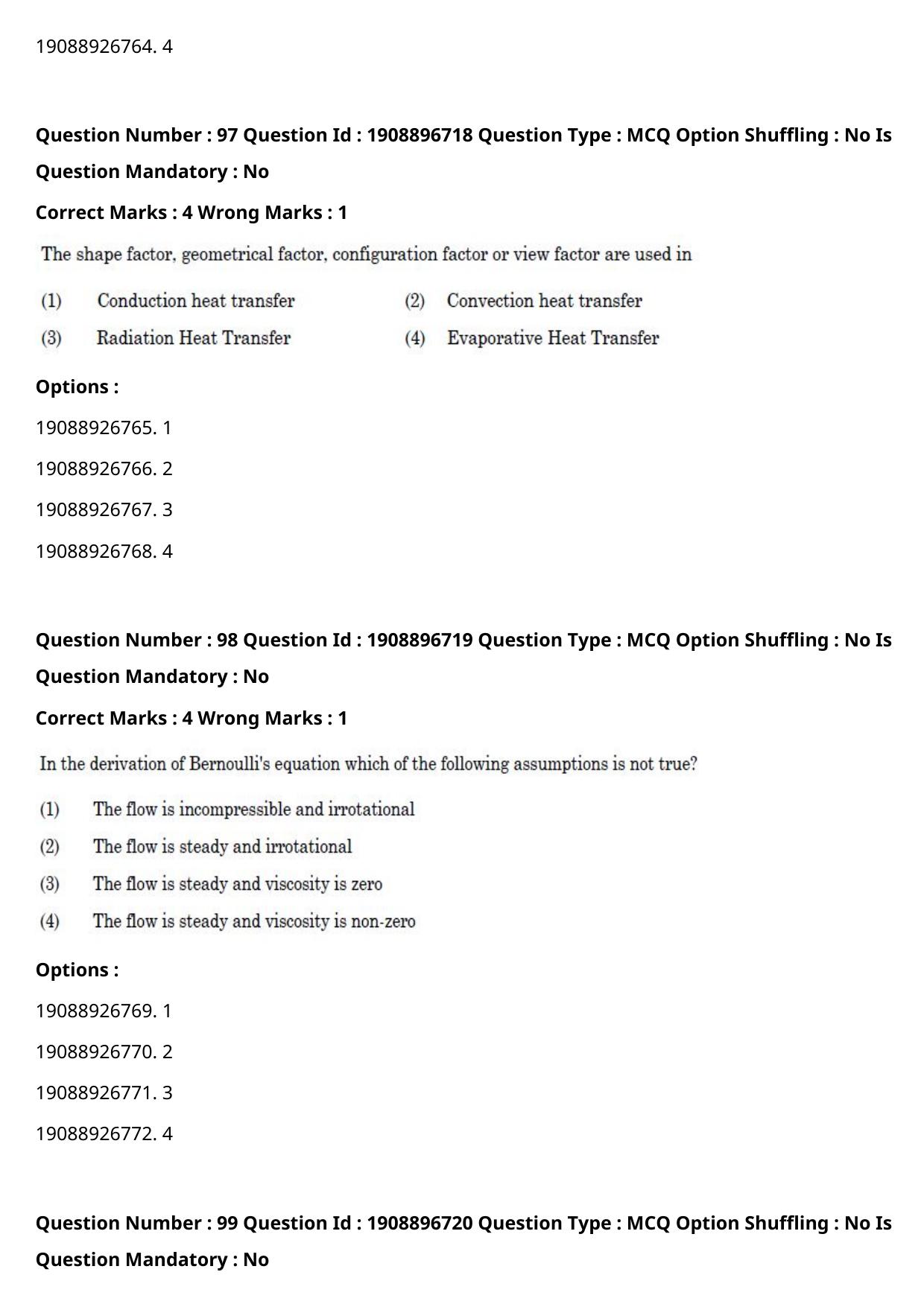 ICAR AIEEA PG 2021 DAIRY TECHNOLOGY Question Paper - Page 61