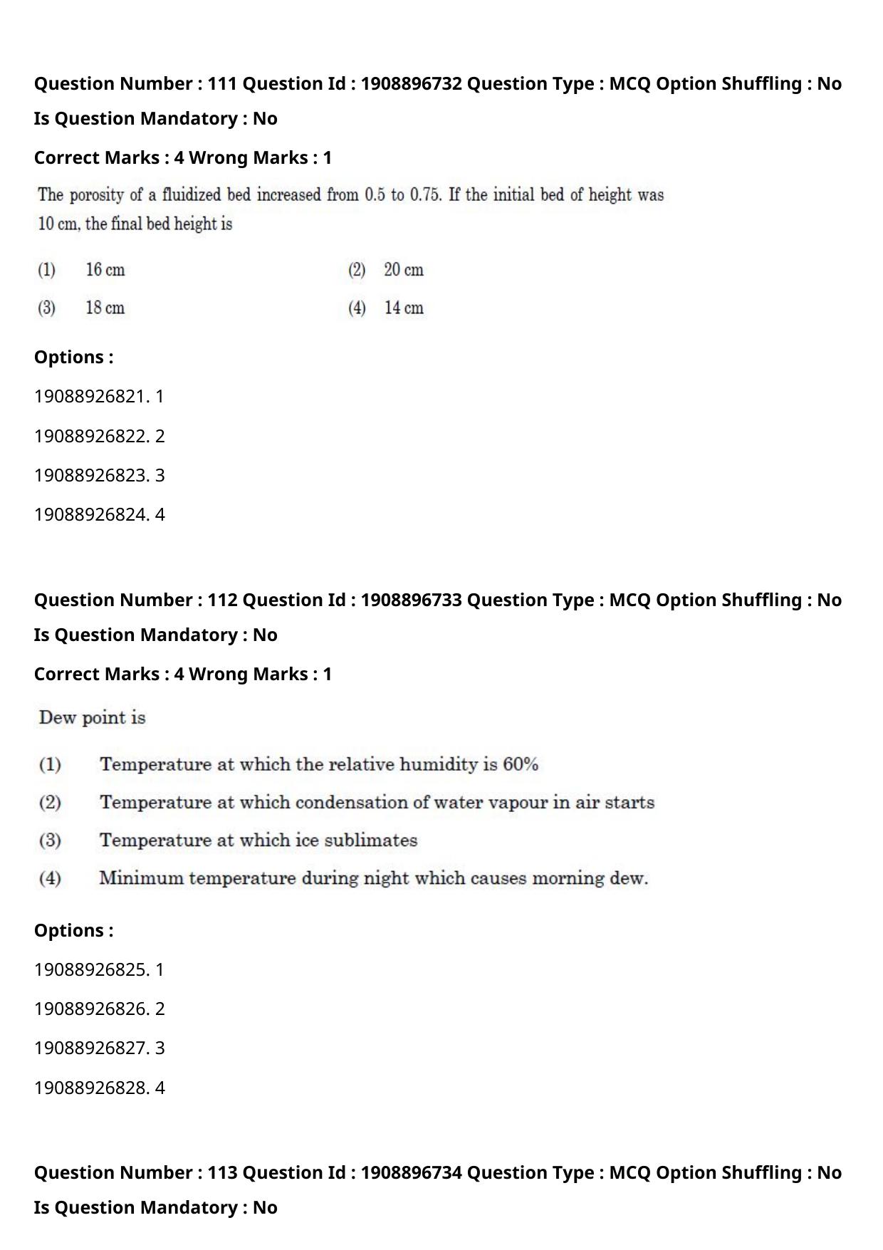 ICAR AIEEA PG 2021 DAIRY TECHNOLOGY Question Paper - Page 69
