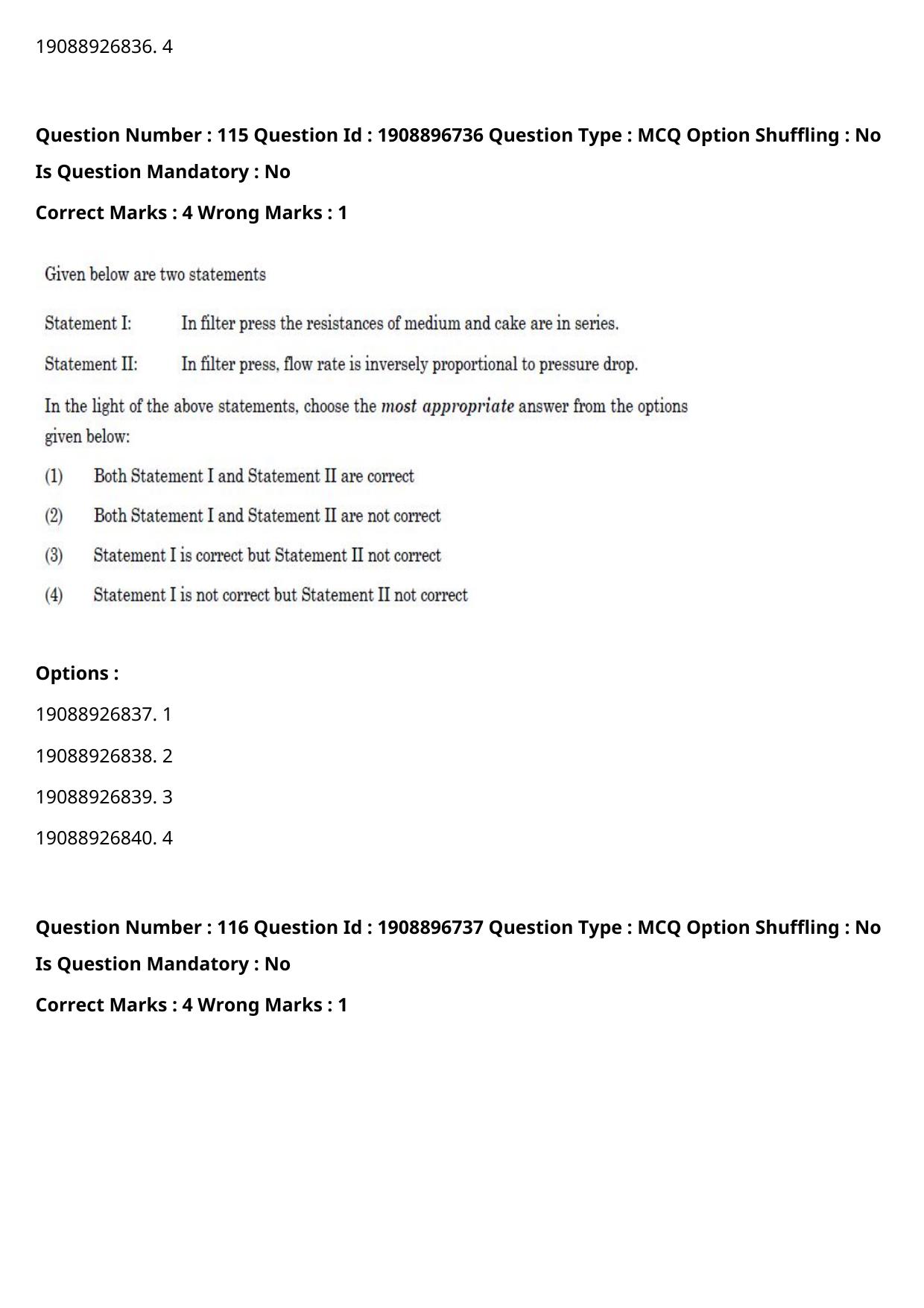 ICAR AIEEA PG 2021 DAIRY TECHNOLOGY Question Paper - Page 71