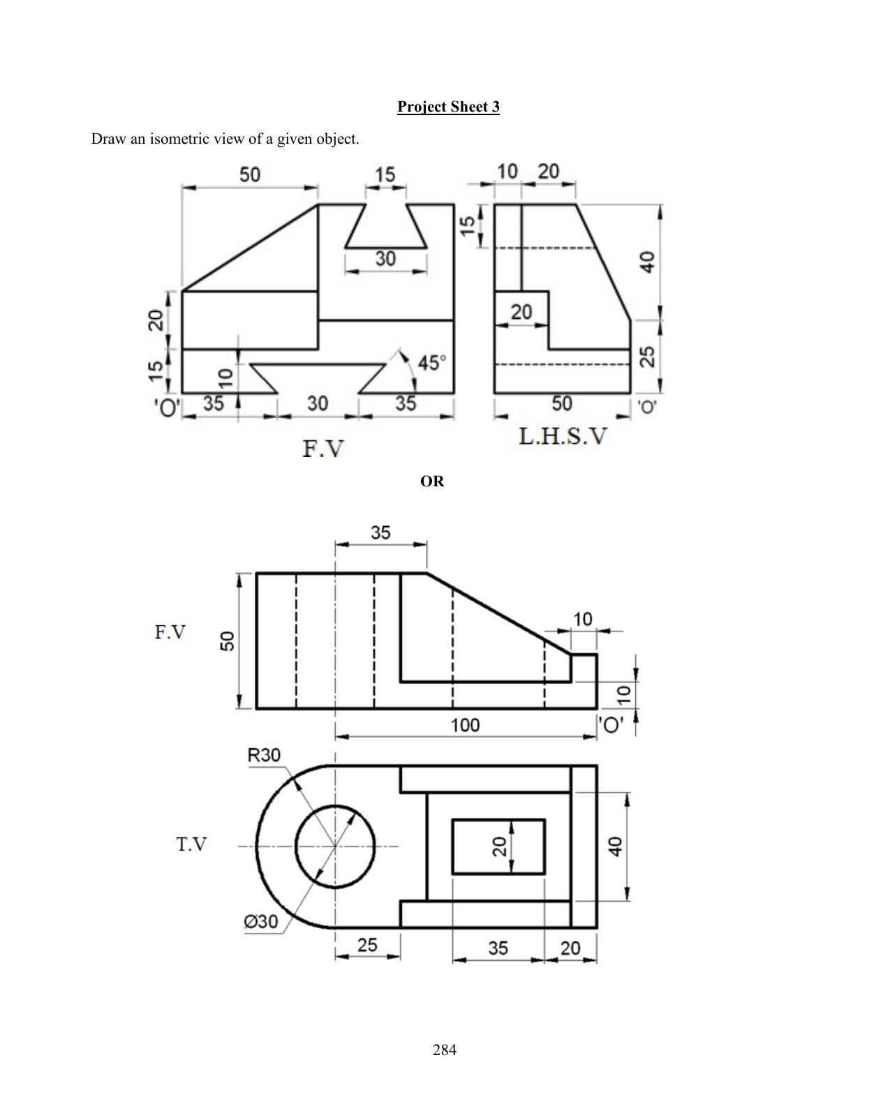 ISC Class XI & XII Geometrical & Mechanical Drawing Syllabus - Page 5