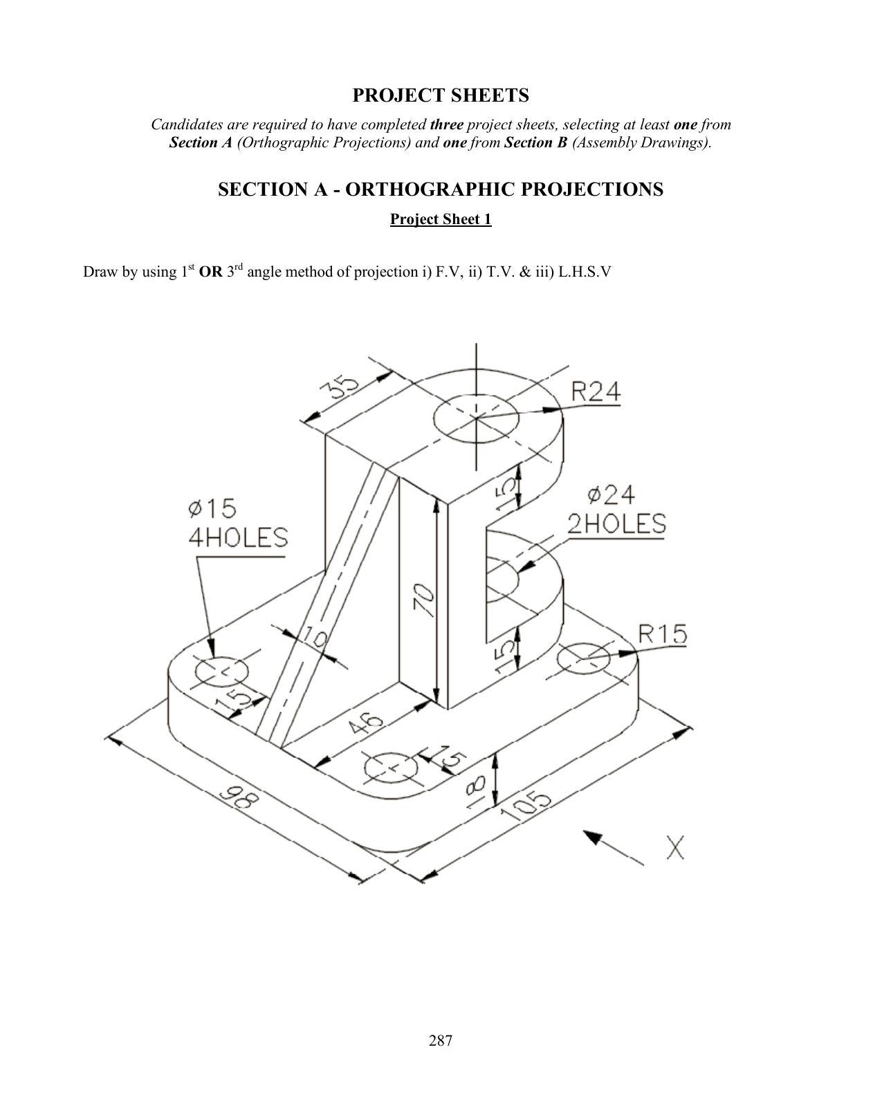 ISC Class XI & XII Geometrical & Mechanical Drawing Syllabus - Page 8
