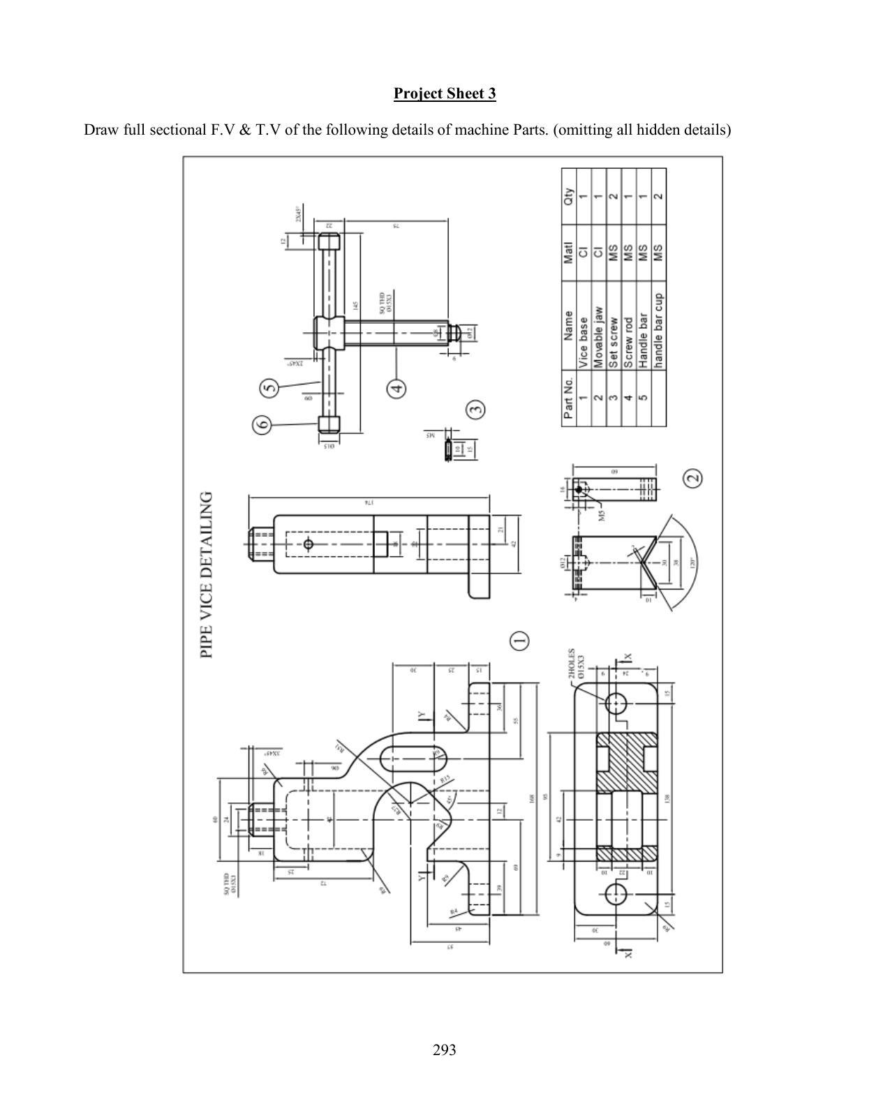 ISC Class XI & XII Geometrical & Mechanical Drawing Syllabus - Page 14