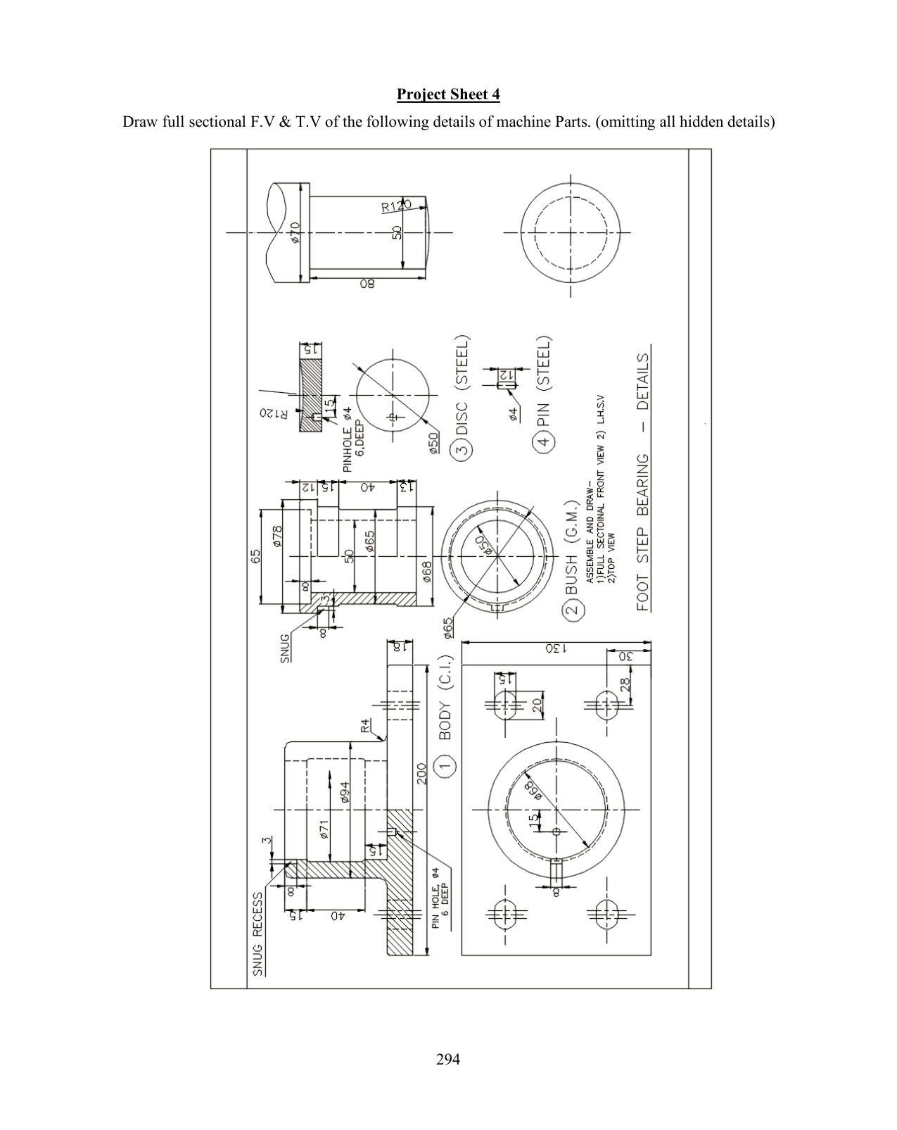 ISC Class XI & XII Geometrical & Mechanical Drawing Syllabus - Page 15
