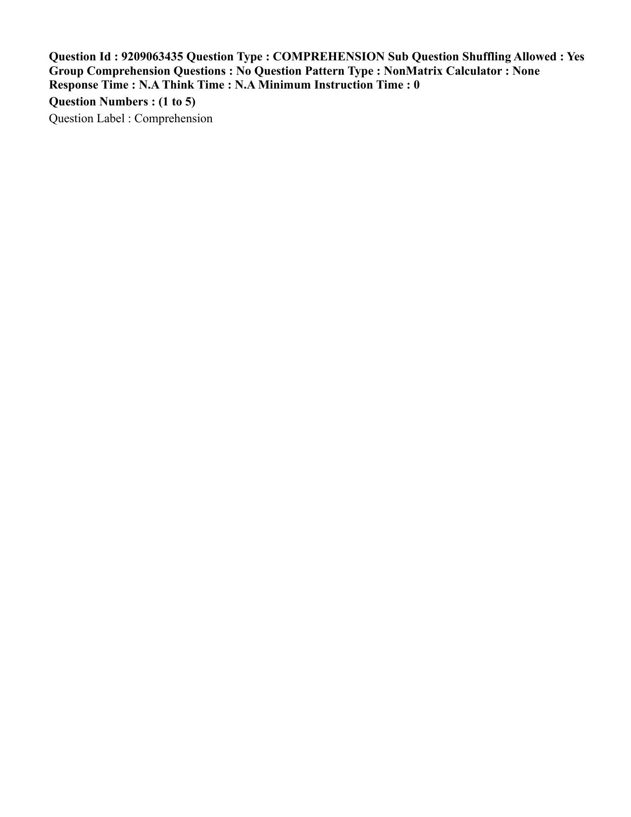 CUET PG 2023: ACQP26 – Vyakarana & Sabdabodha Systems (Eng.)-Shift 3 (06-06-2023) Question Paper - Page 2