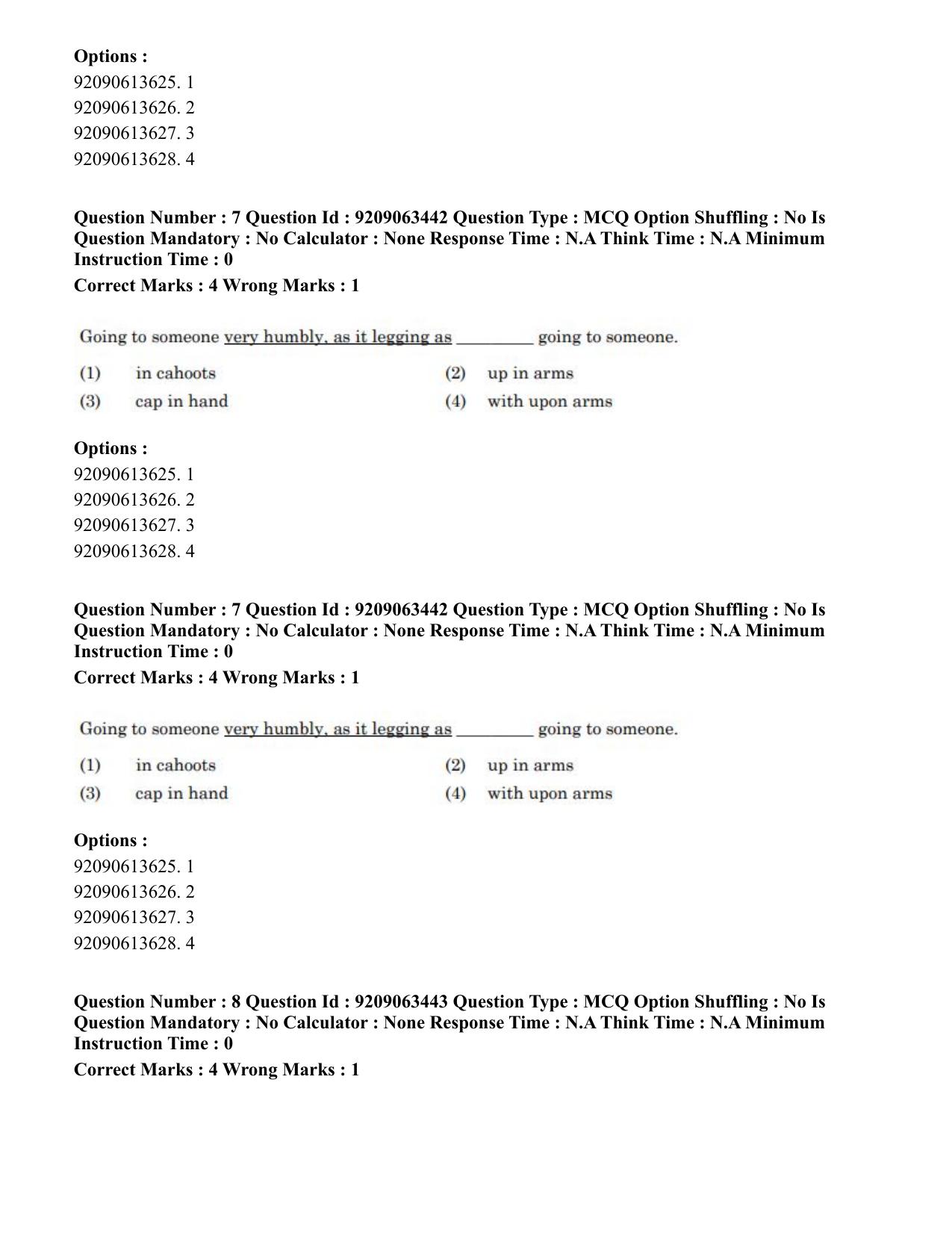 CUET PG 2023: ACQP26 – Vyakarana & Sabdabodha Systems (Eng.)-Shift 3 (06-06-2023) Question Paper - Page 16