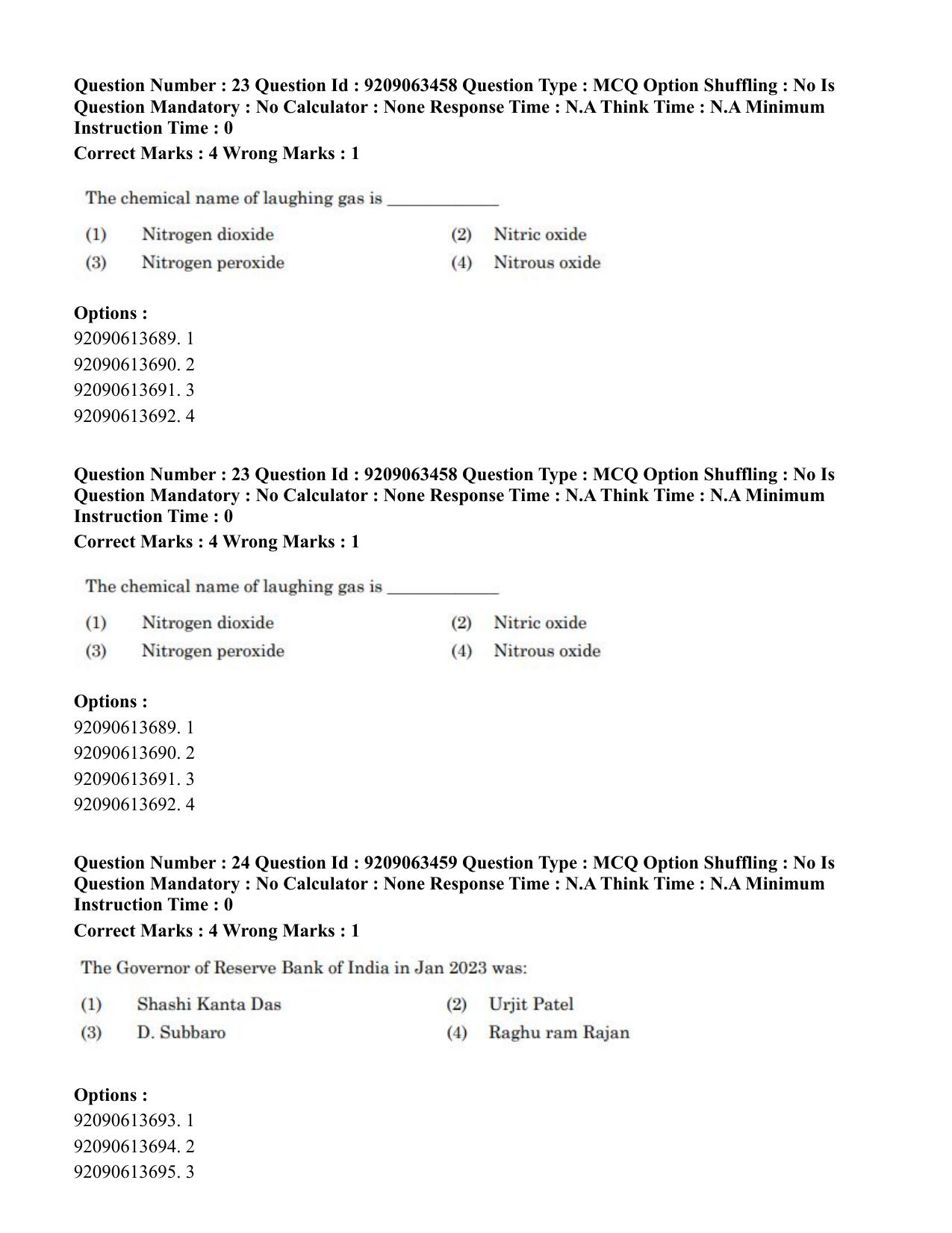 CUET PG 2023: ACQP26 – Vyakarana & Sabdabodha Systems (Eng.)-Shift 3 (06-06-2023) Question Paper - Page 38