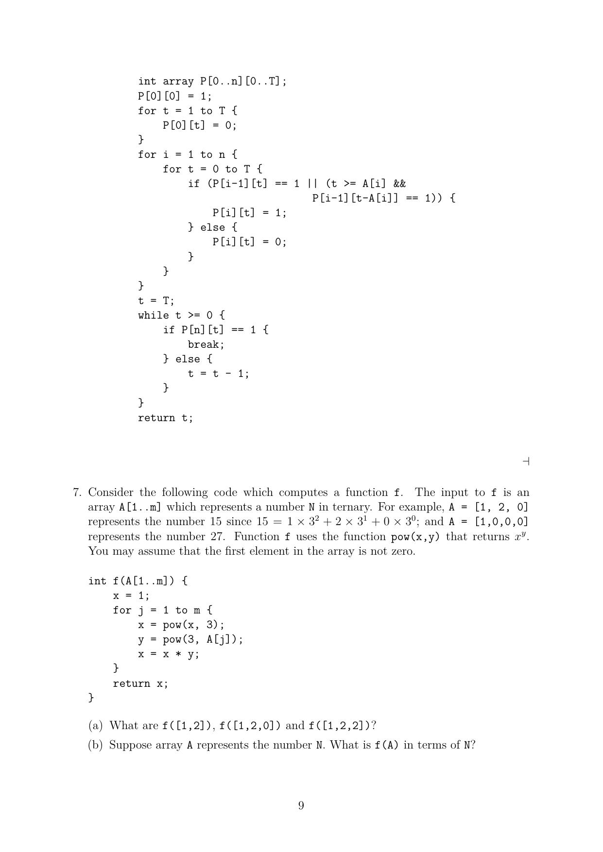 MSc/Ph.D. Computer Science 2023 Solutions - Page 9