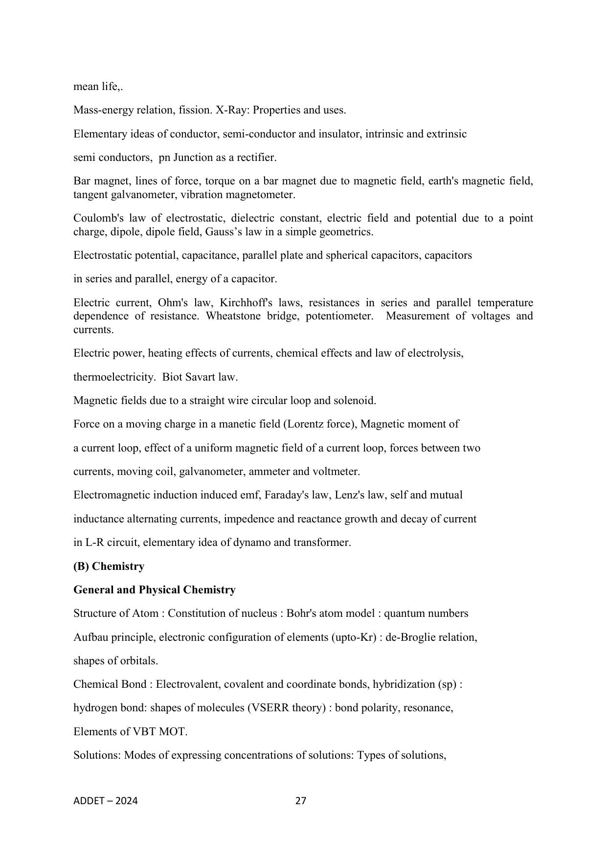 MP ADDET Syllabus - Page 27
