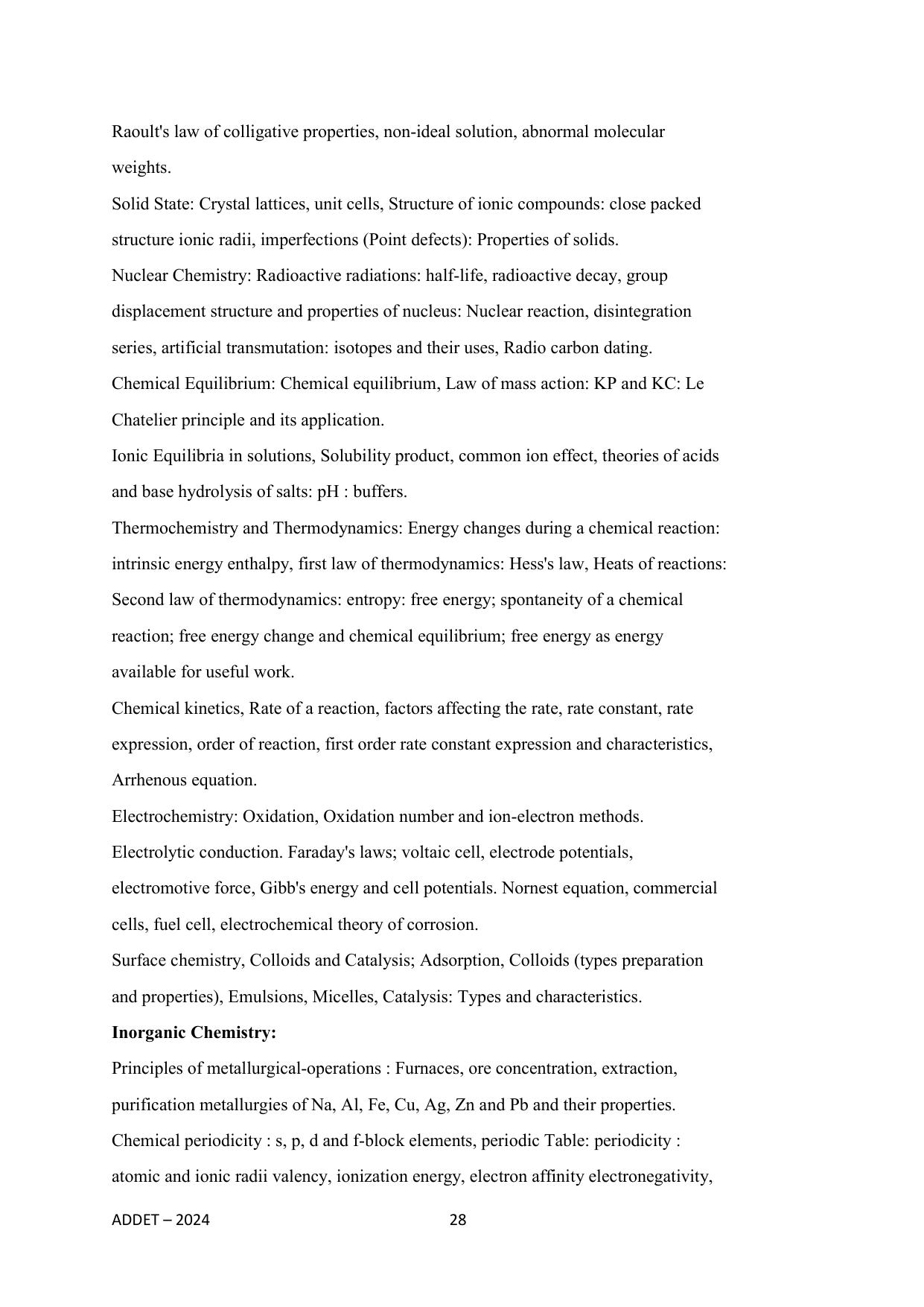MP ADDET Syllabus - Page 28