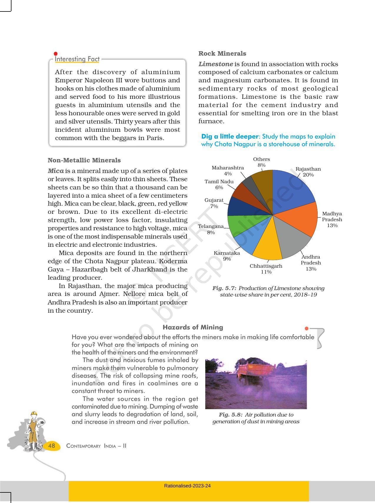 Ncert Book For Class 10 Geography Chapter 5 Minerals And Energy Resources