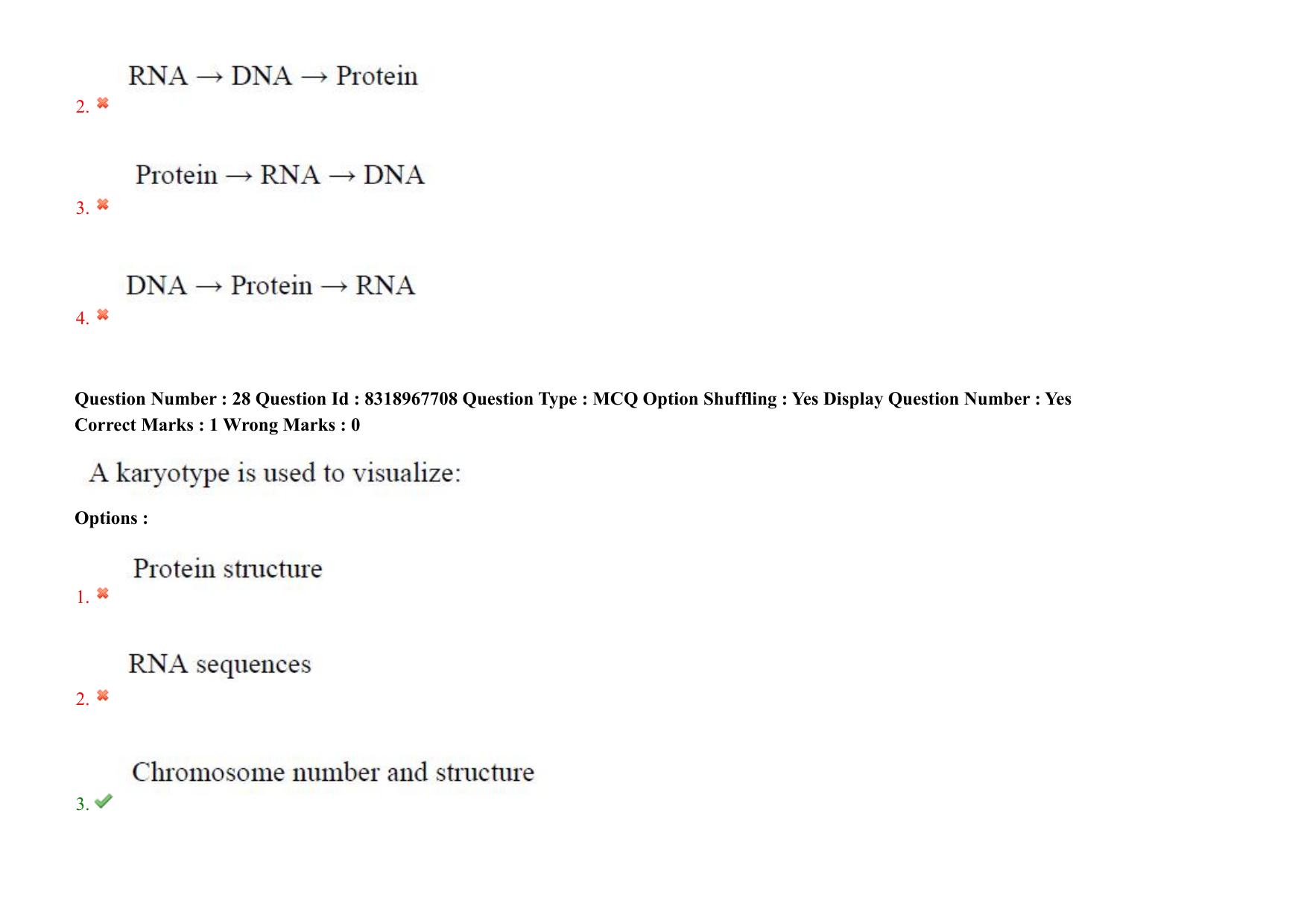 AP PGCET 2025 Biotechnology Paper with Answer Key - Page 23