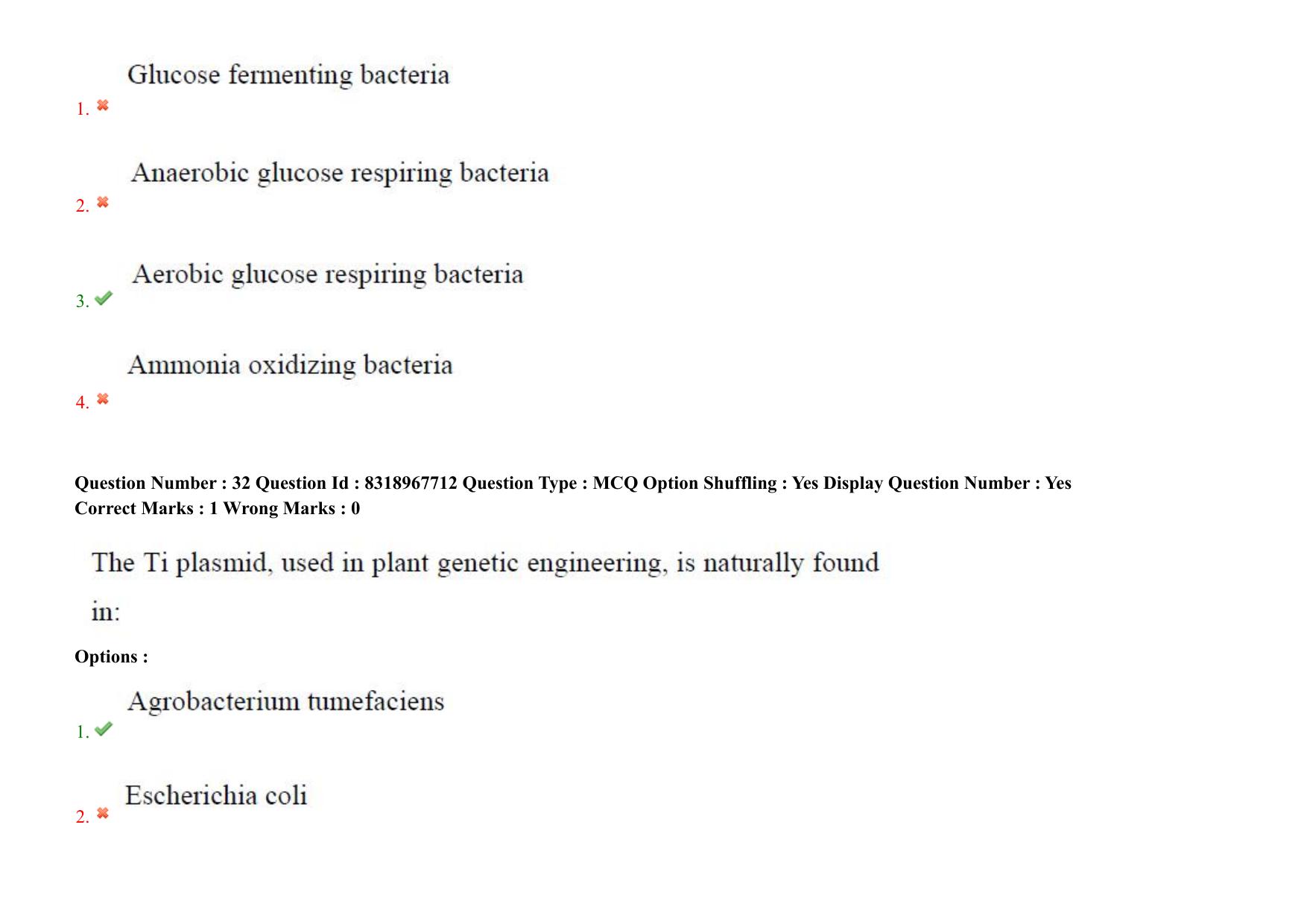 AP PGCET 2025 Biotechnology Paper with Answer Key - Page 26