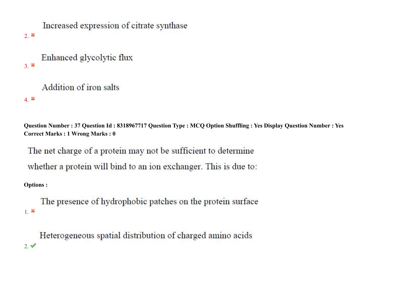 AP PGCET 2025 Biotechnology Paper with Answer Key - Page 30