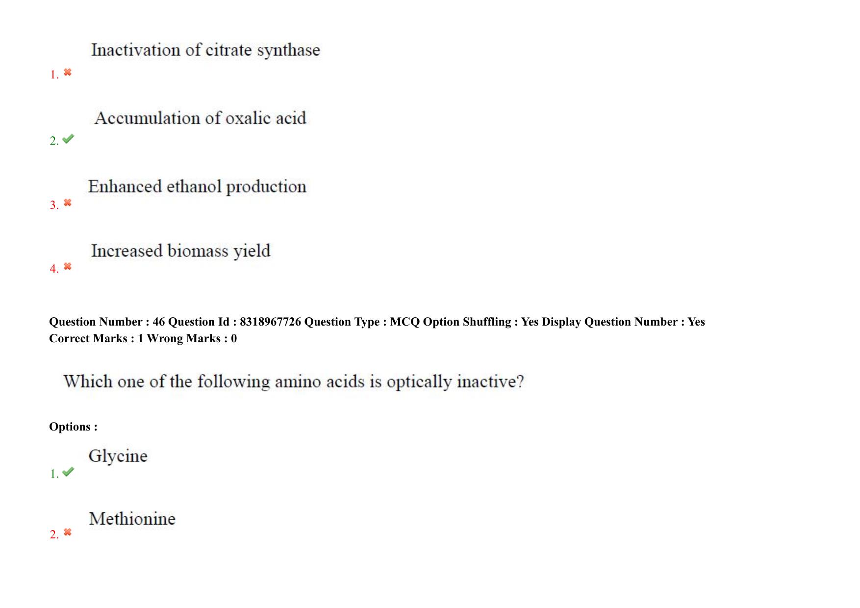 AP PGCET 2025 Biotechnology Paper with Answer Key - Page 37